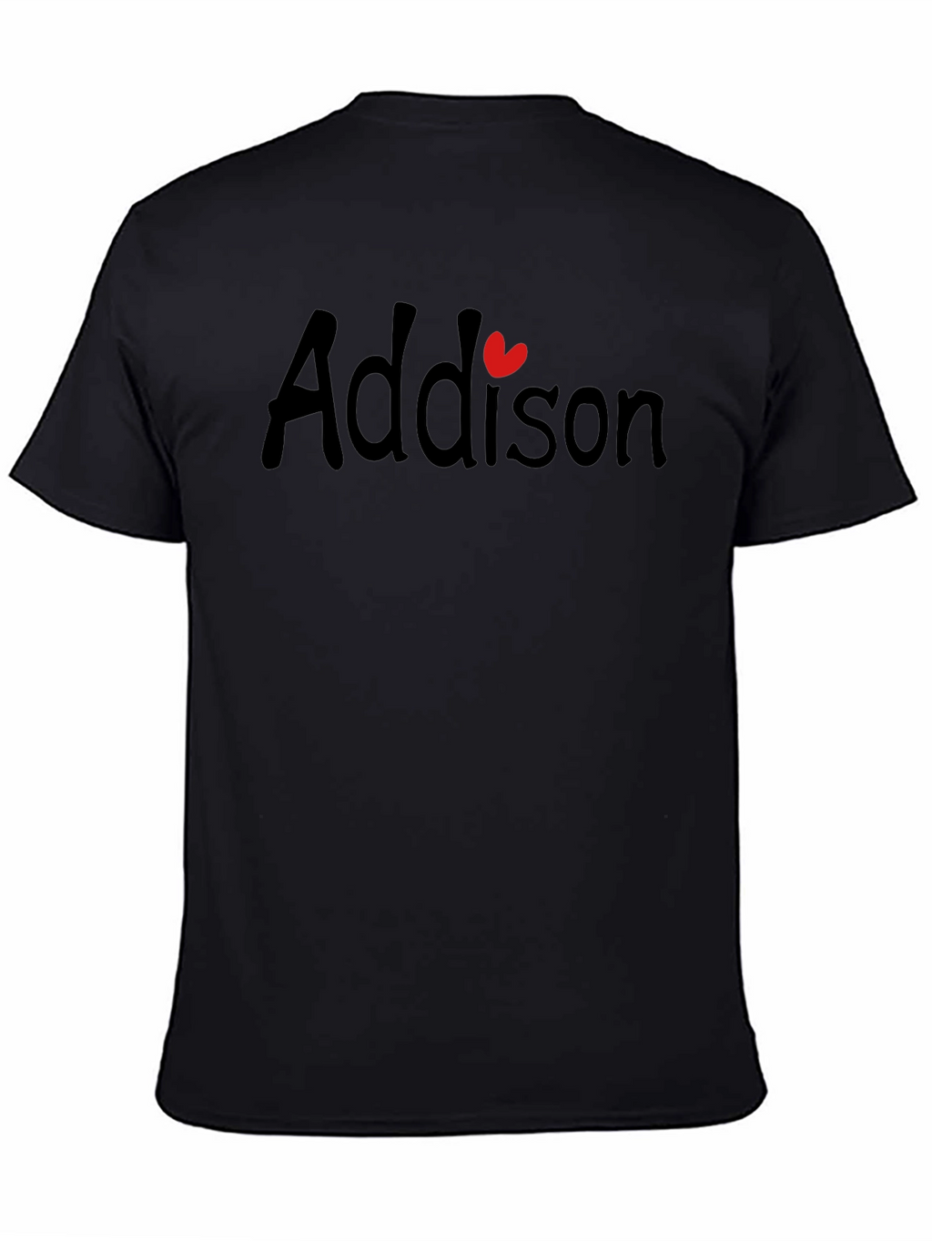 Personalized Addison Heart T-Shirt