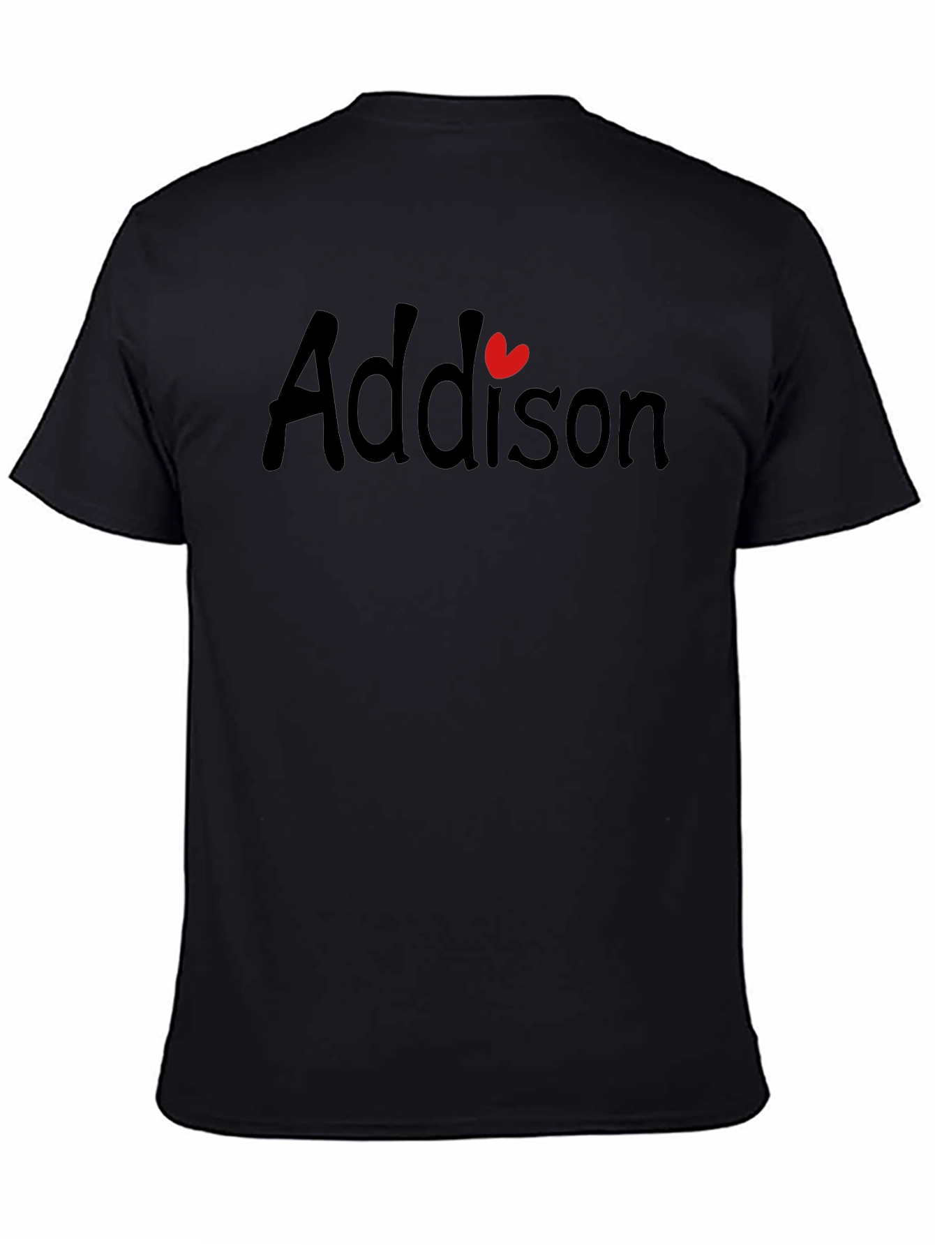 Personalized Addison Heart T-Shirt