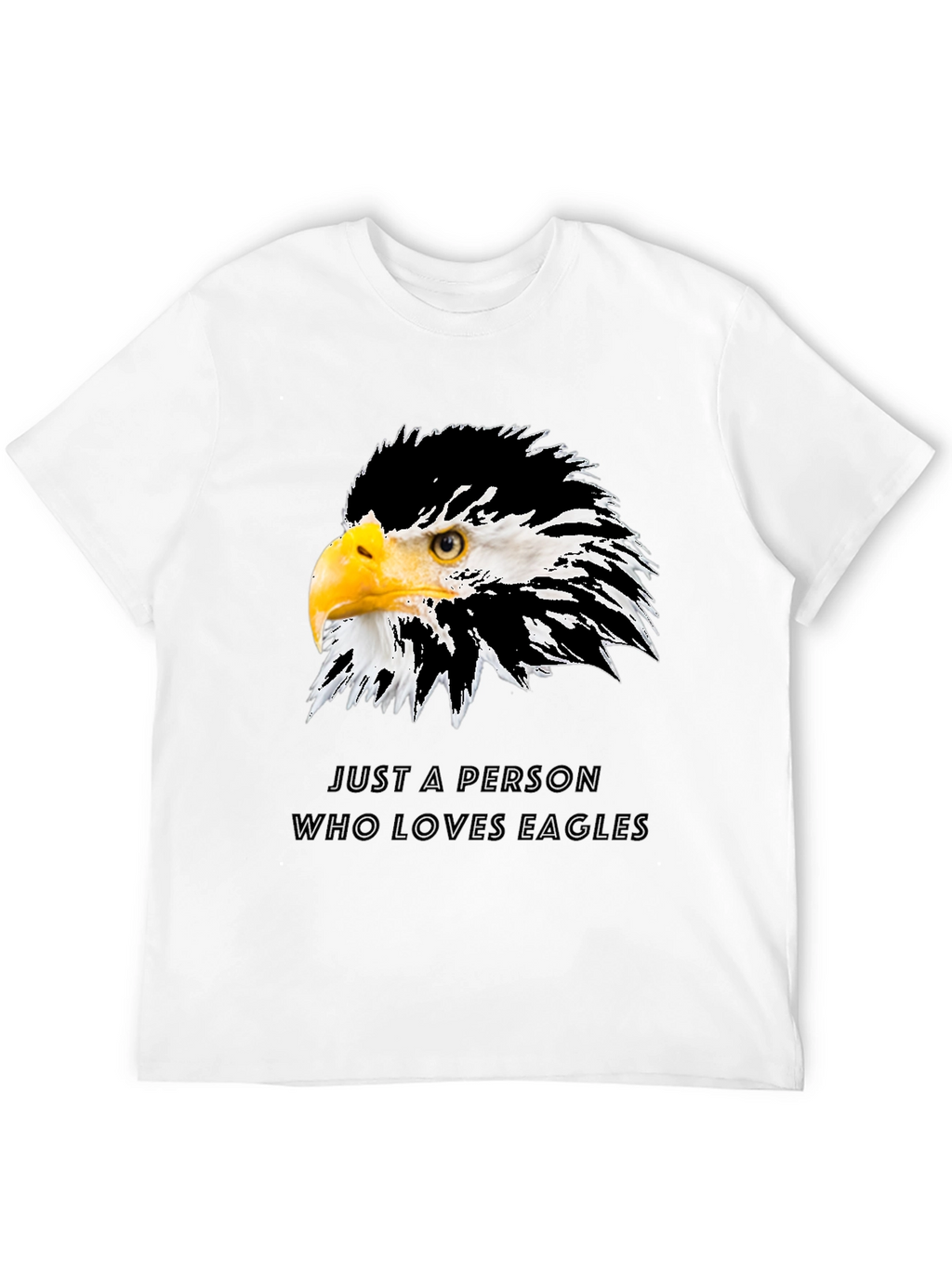 Eagle Lover Black T-Shirt