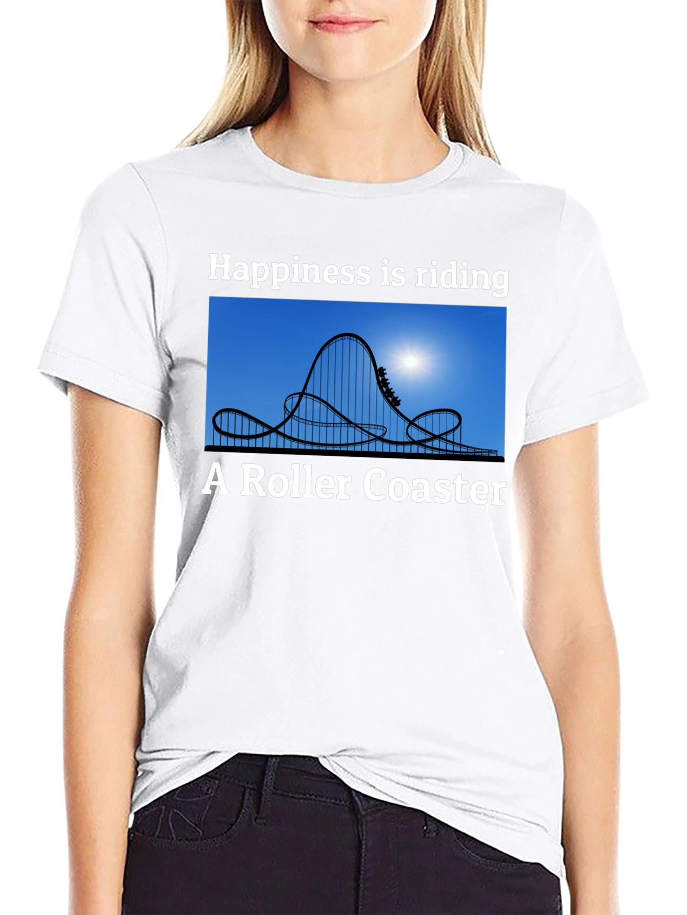 Happiness Roller Coaster T-Shirt