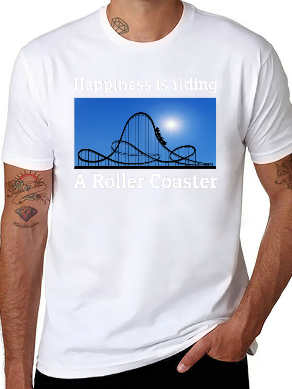 Happiness Roller Coaster T-Shirt