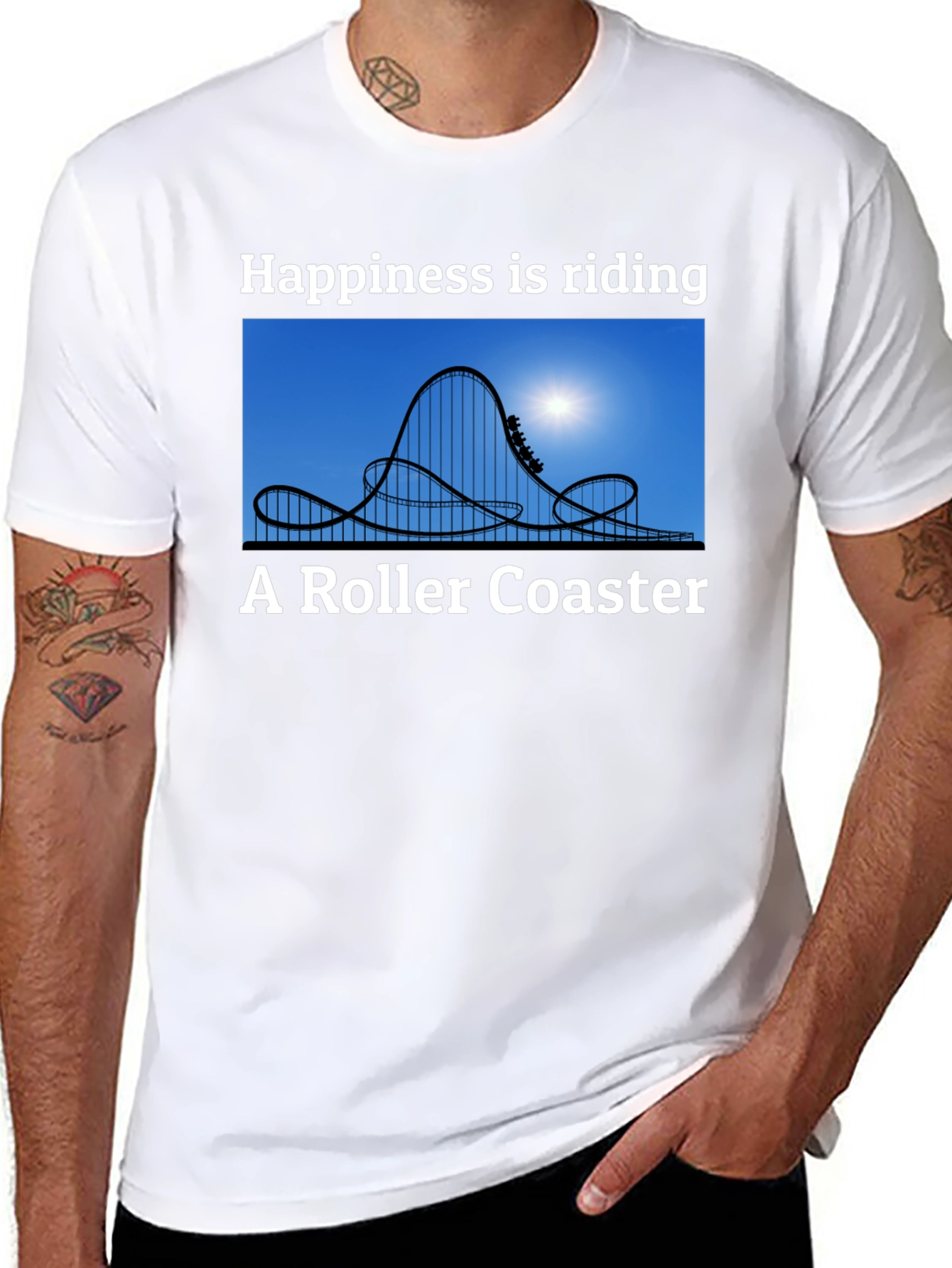 Happiness Roller Coaster T-Shirt