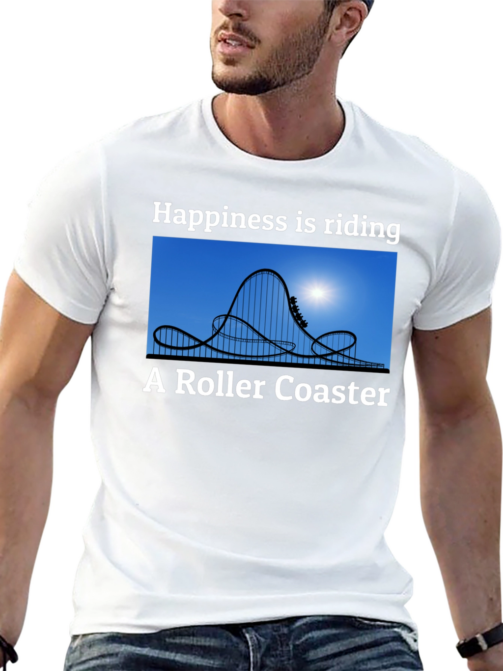Happiness Roller Coaster T-Shirt