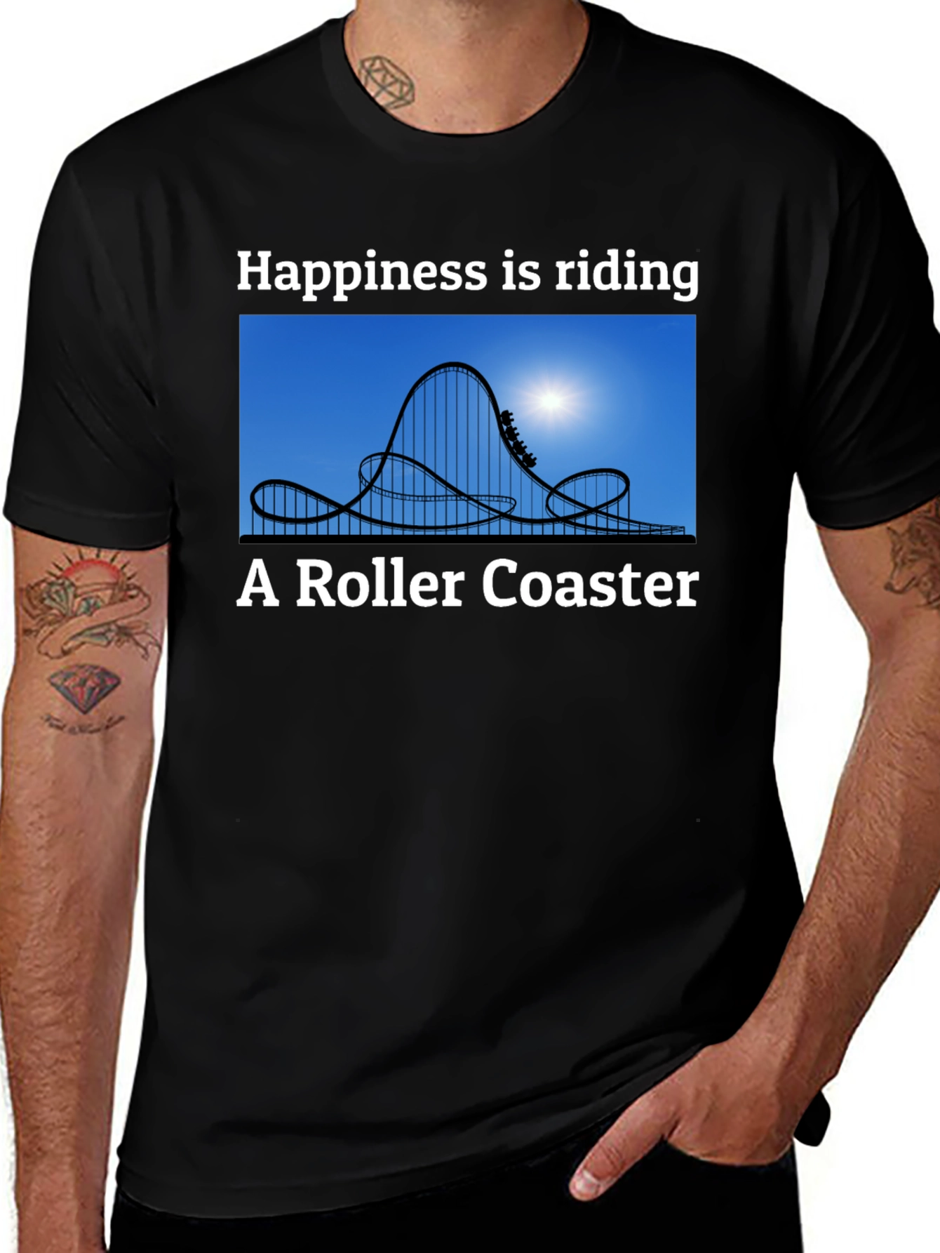 Happiness Roller Coaster T-Shirt