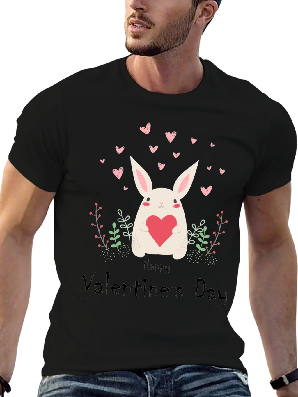 Valentines Day Bunny T-Shirt