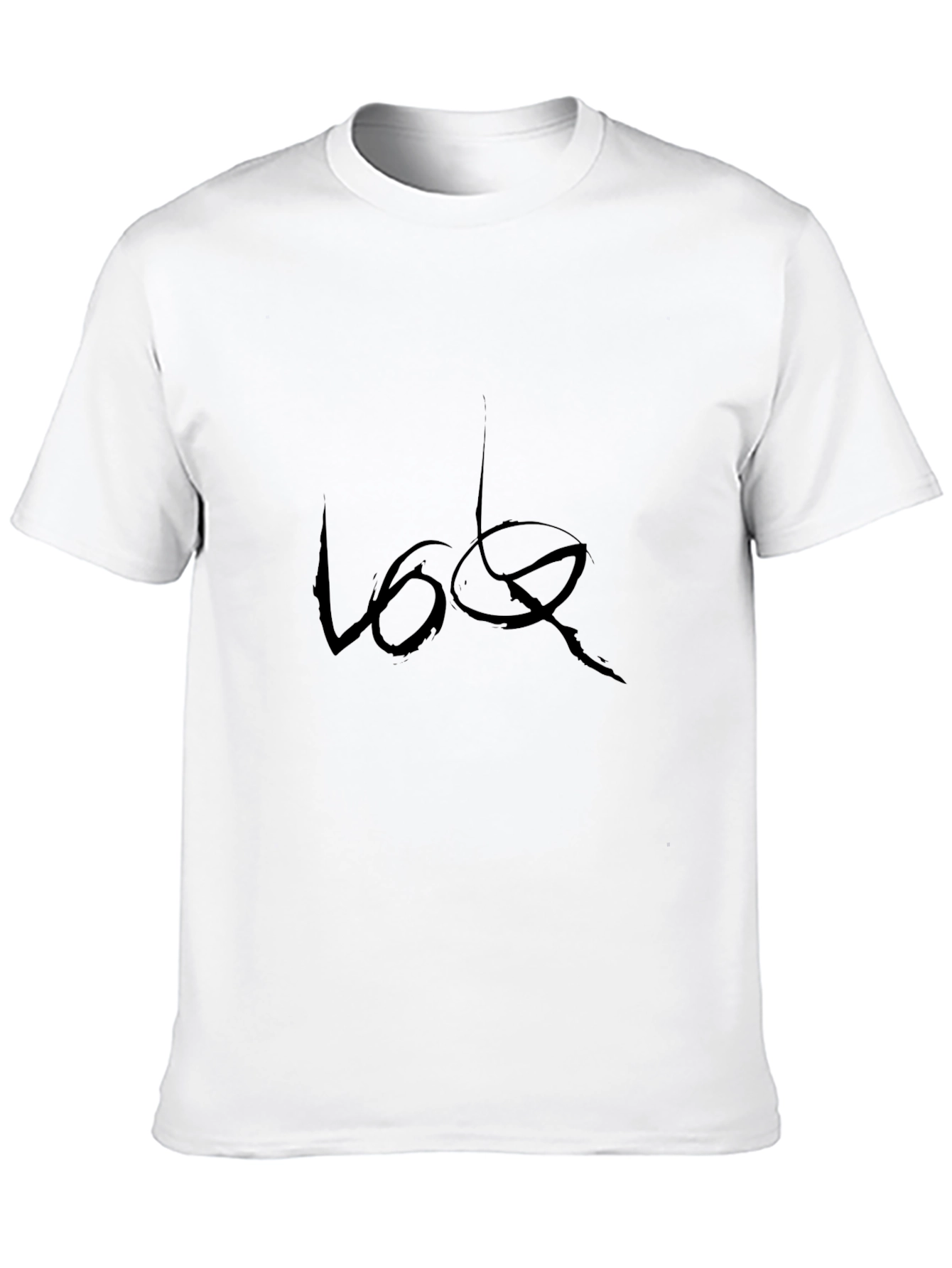 Modern Black Graphic Tee