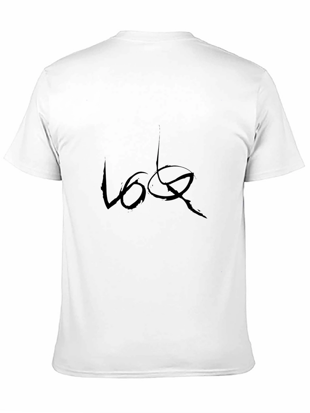 Modern Black Graphic Tee