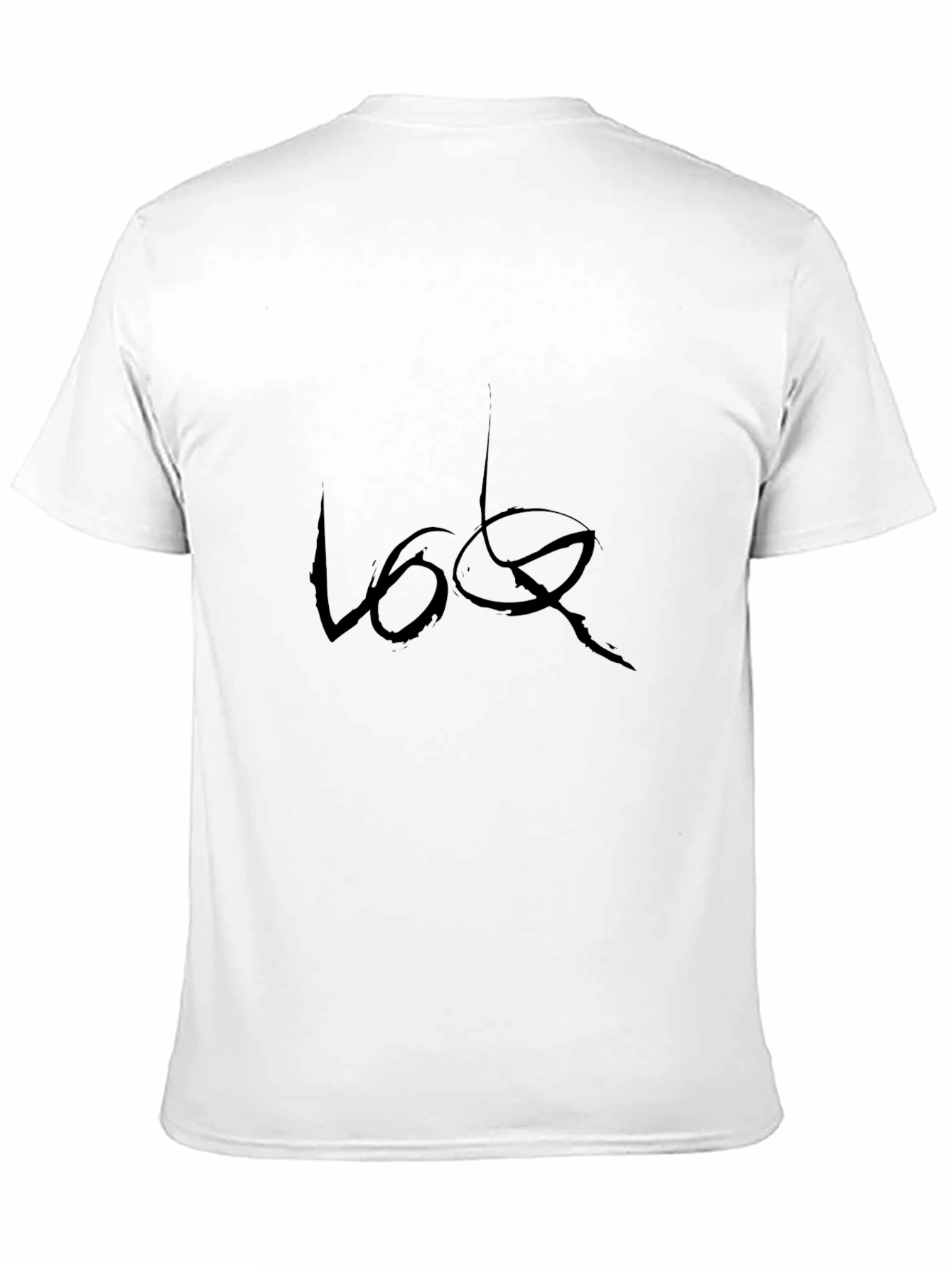 Modern Black Graphic Tee