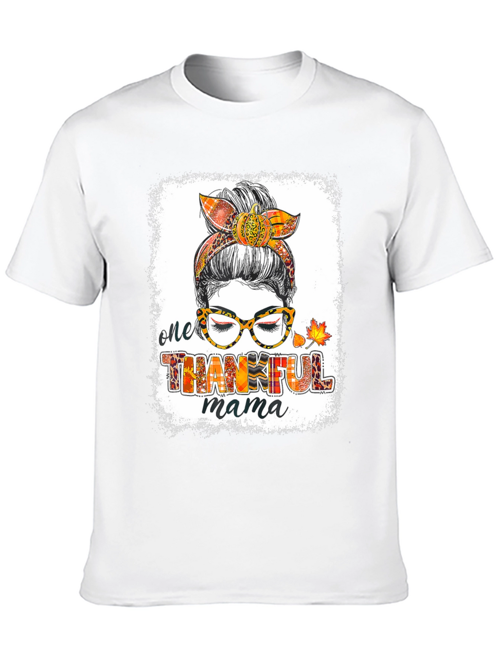 One Thankful Mama T-Shirt - Fall Design