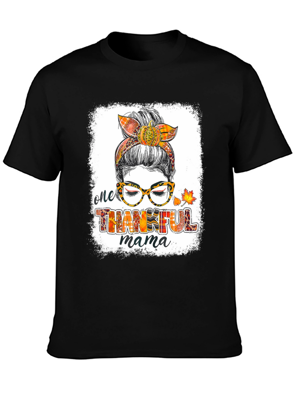 One Thankful Mama T-Shirt - Fall Design