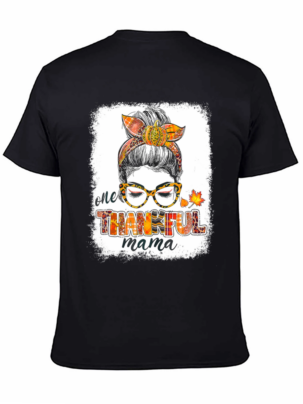 One Thankful Mama T-Shirt - Fall Design