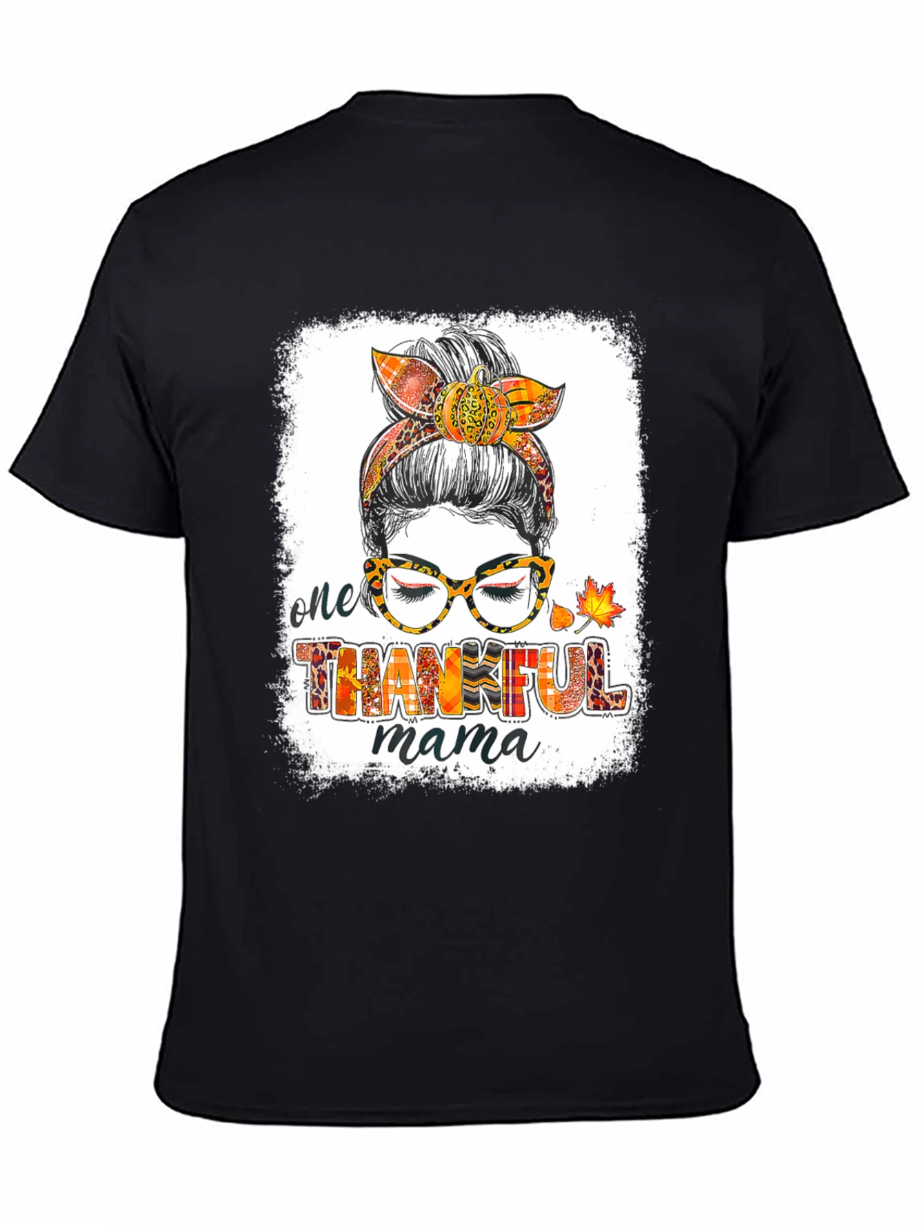 One Thankful Mama T-Shirt - Fall Design