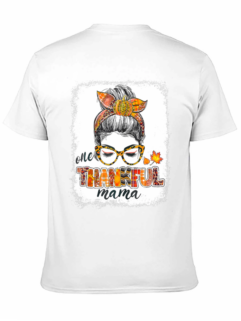 One Thankful Mama T-Shirt - Fall Design