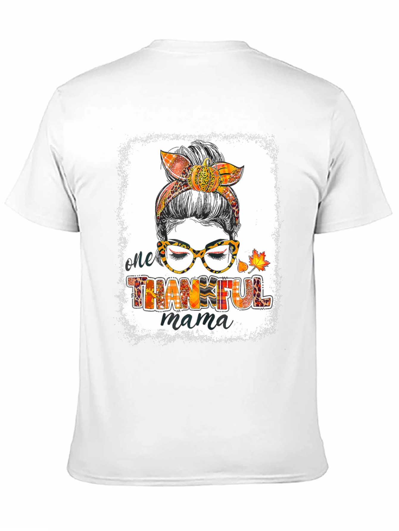 One Thankful Mama T-Shirt - Fall Design