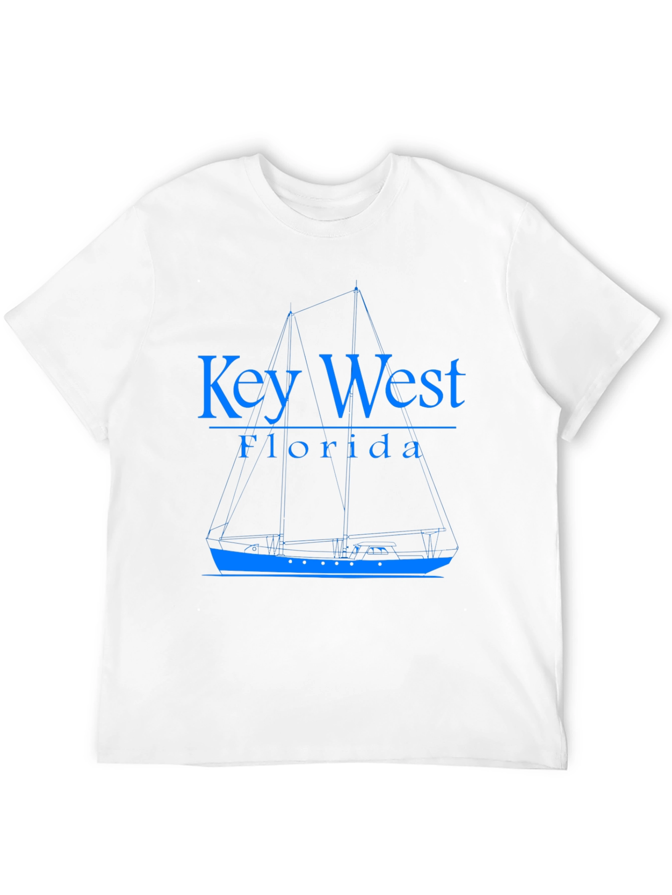 Key West Florida Boat T-Shirt