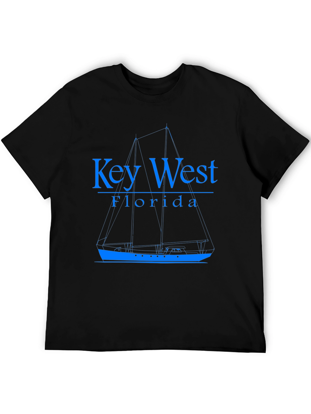 Key West Florida Boat T-Shirt