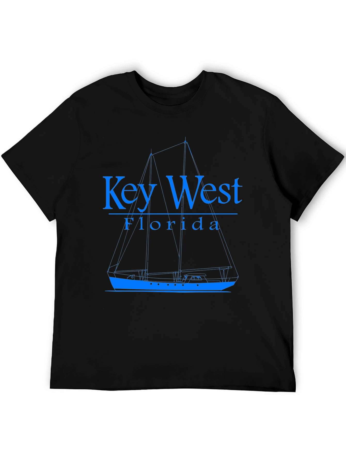 Key West Florida Boat T-Shirt