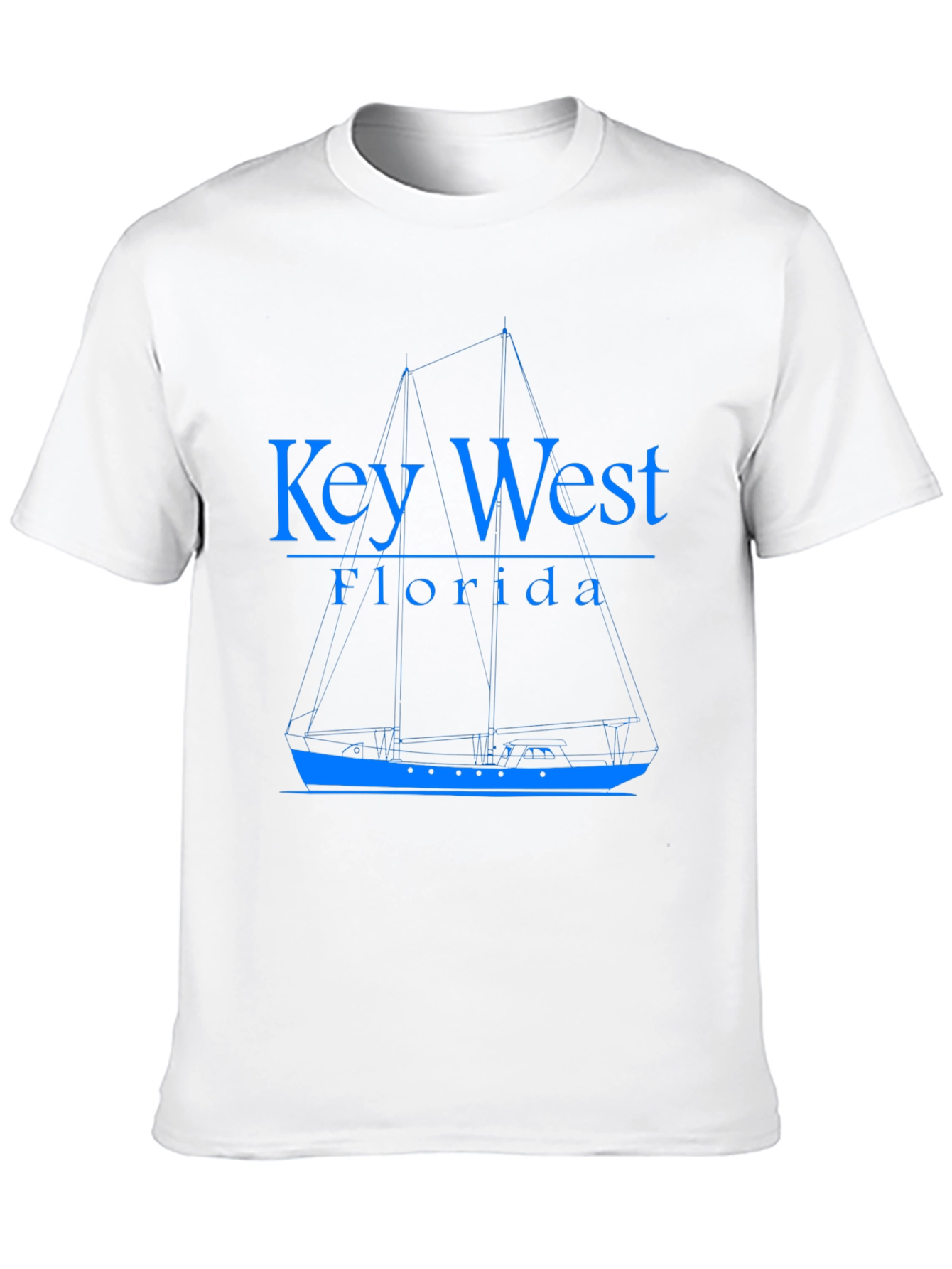 Key West Florida Boat T-Shirt