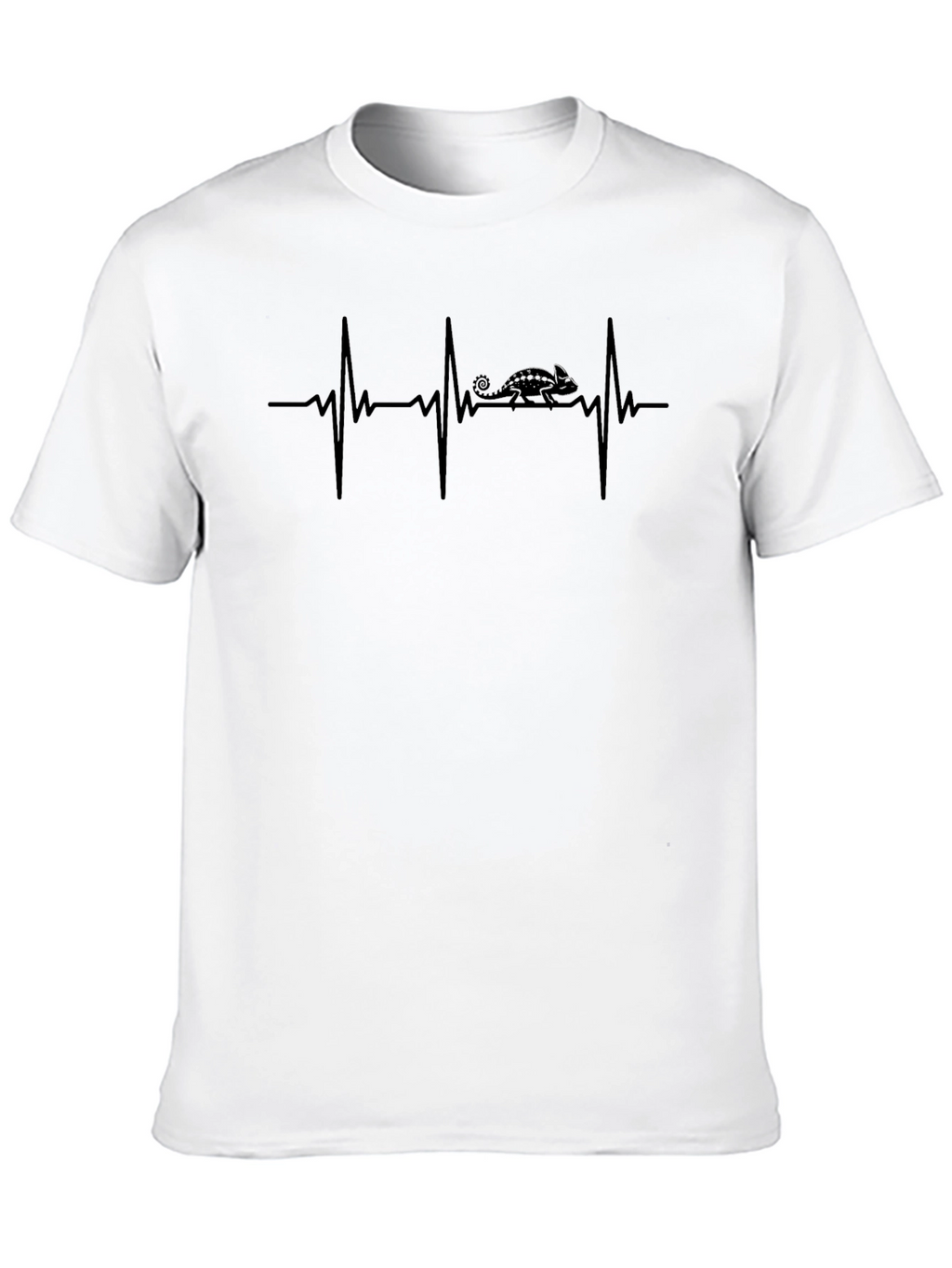 Heartbeat Chameleon Graphic T-Shirt