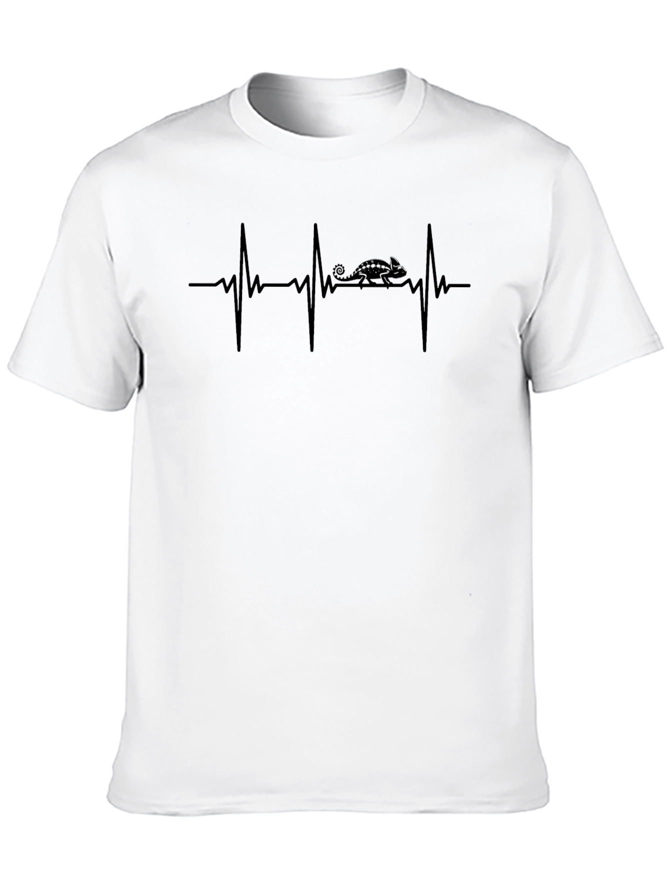 Heartbeat Chameleon Graphic T-Shirt
