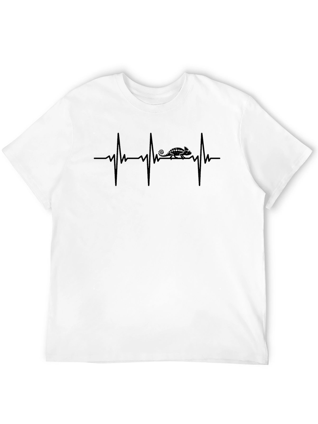 Heartbeat Chameleon Graphic T-Shirt
