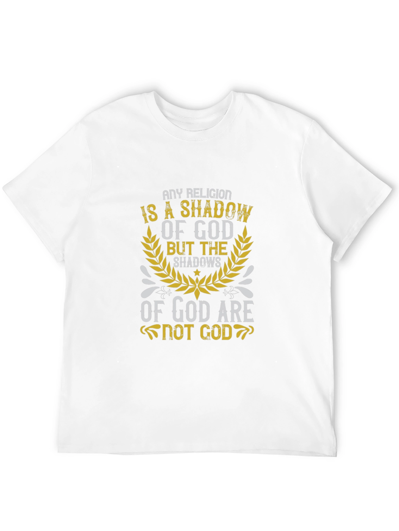 Shadow of God Graphic Print T-Shirt