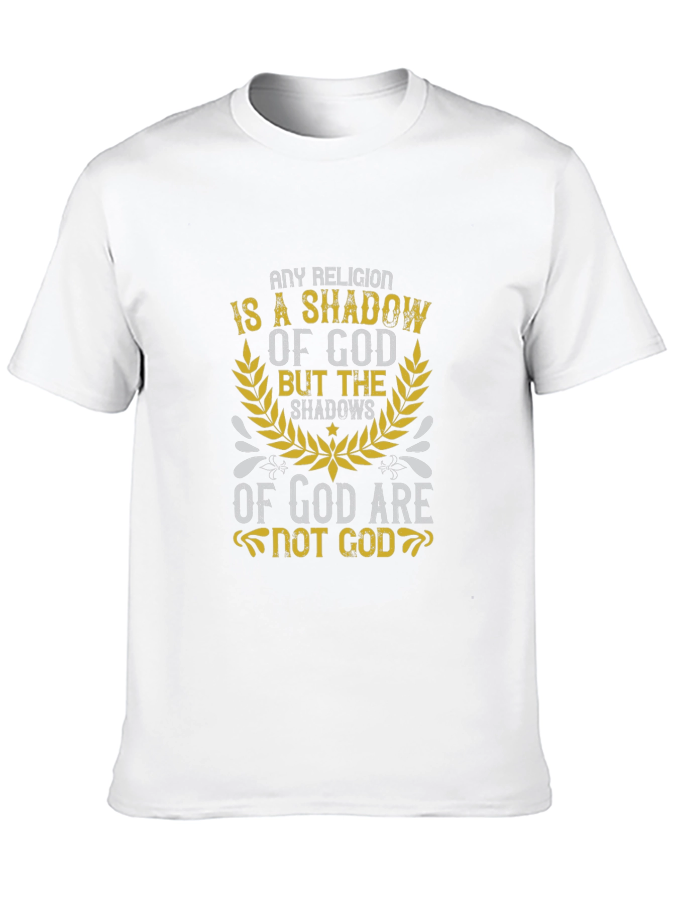 Shadow of God Graphic Print T-Shirt