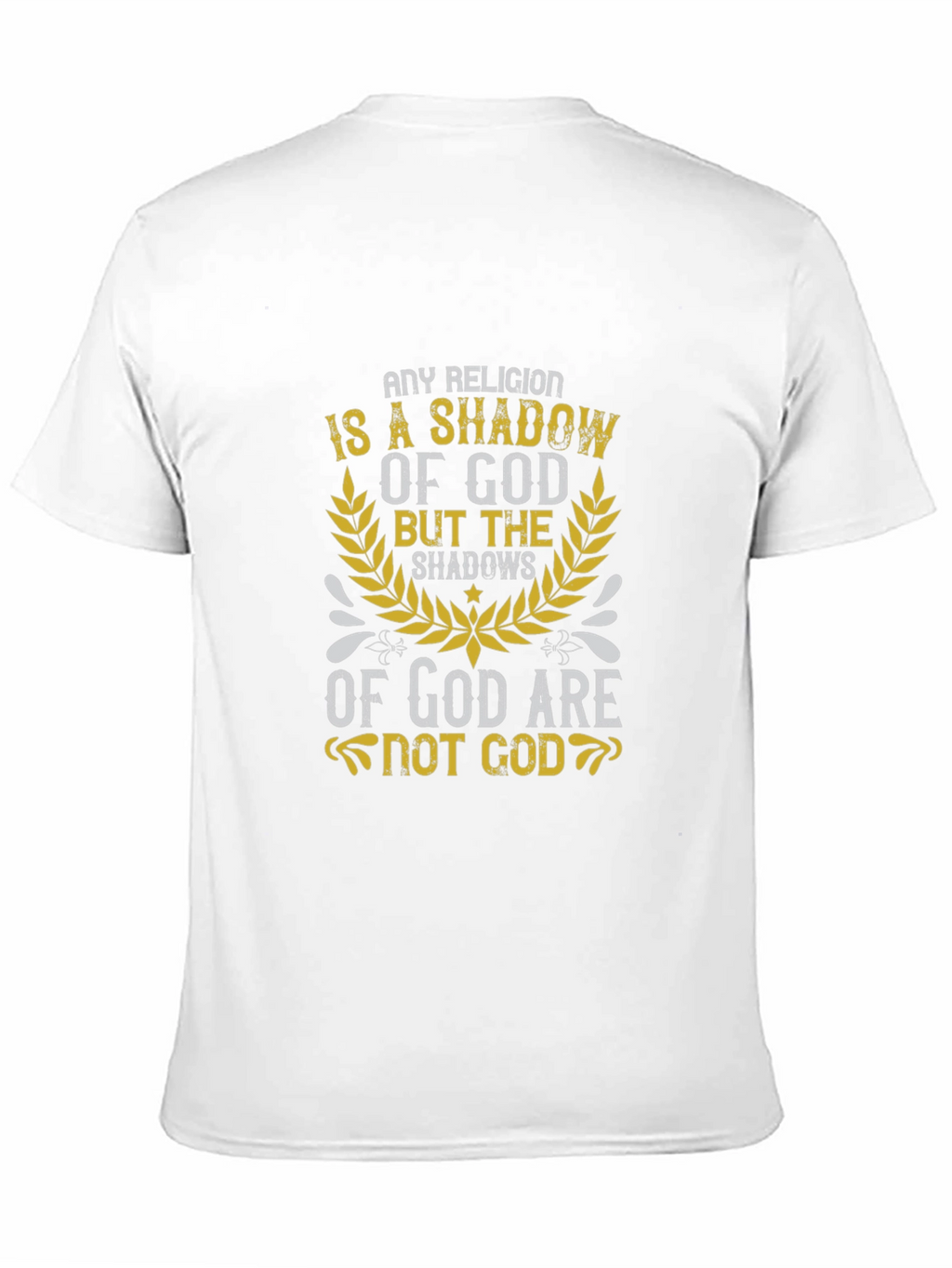 Shadow of God Graphic Print T-Shirt
