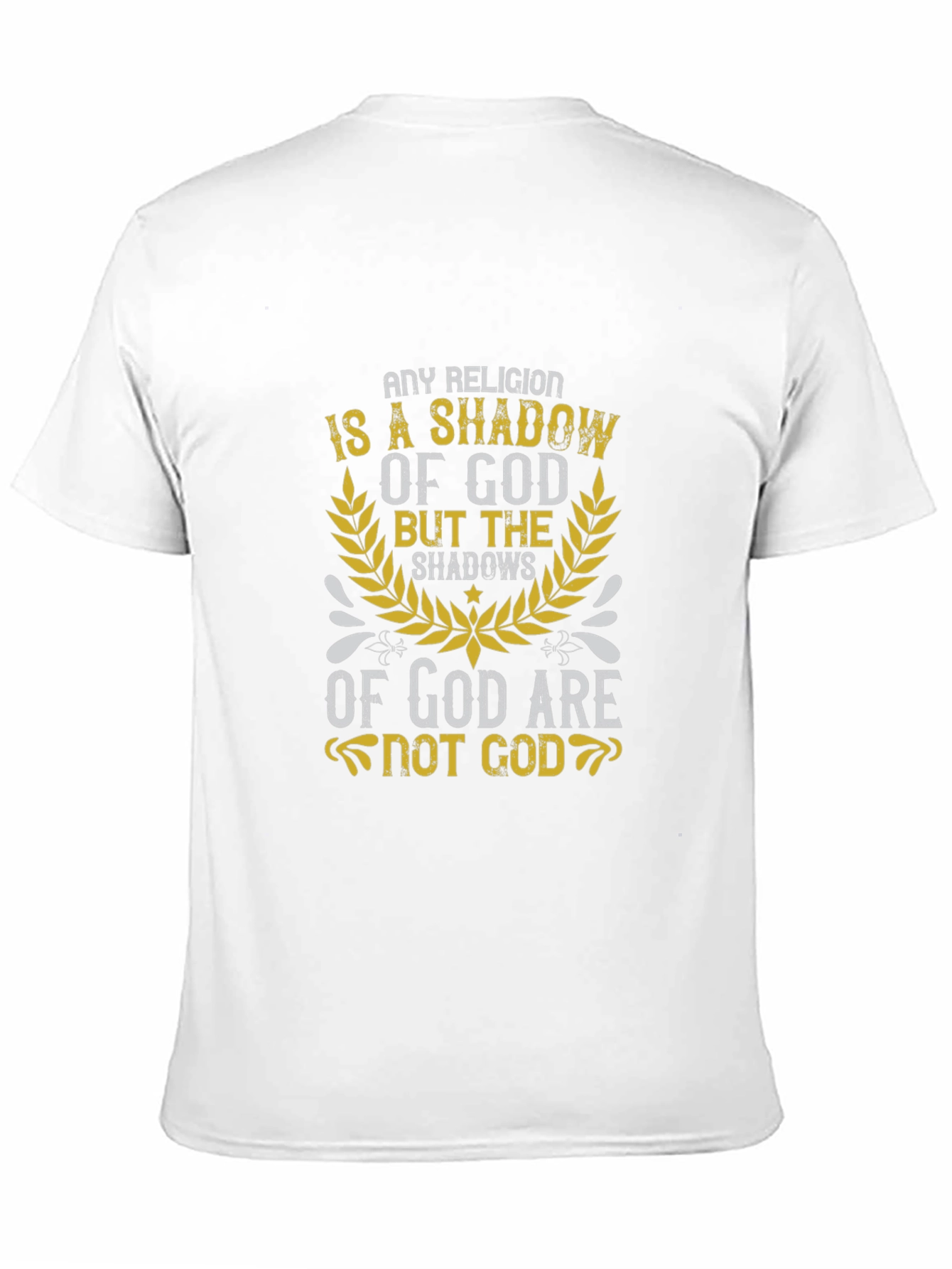 Shadow of God Graphic Print T-Shirt