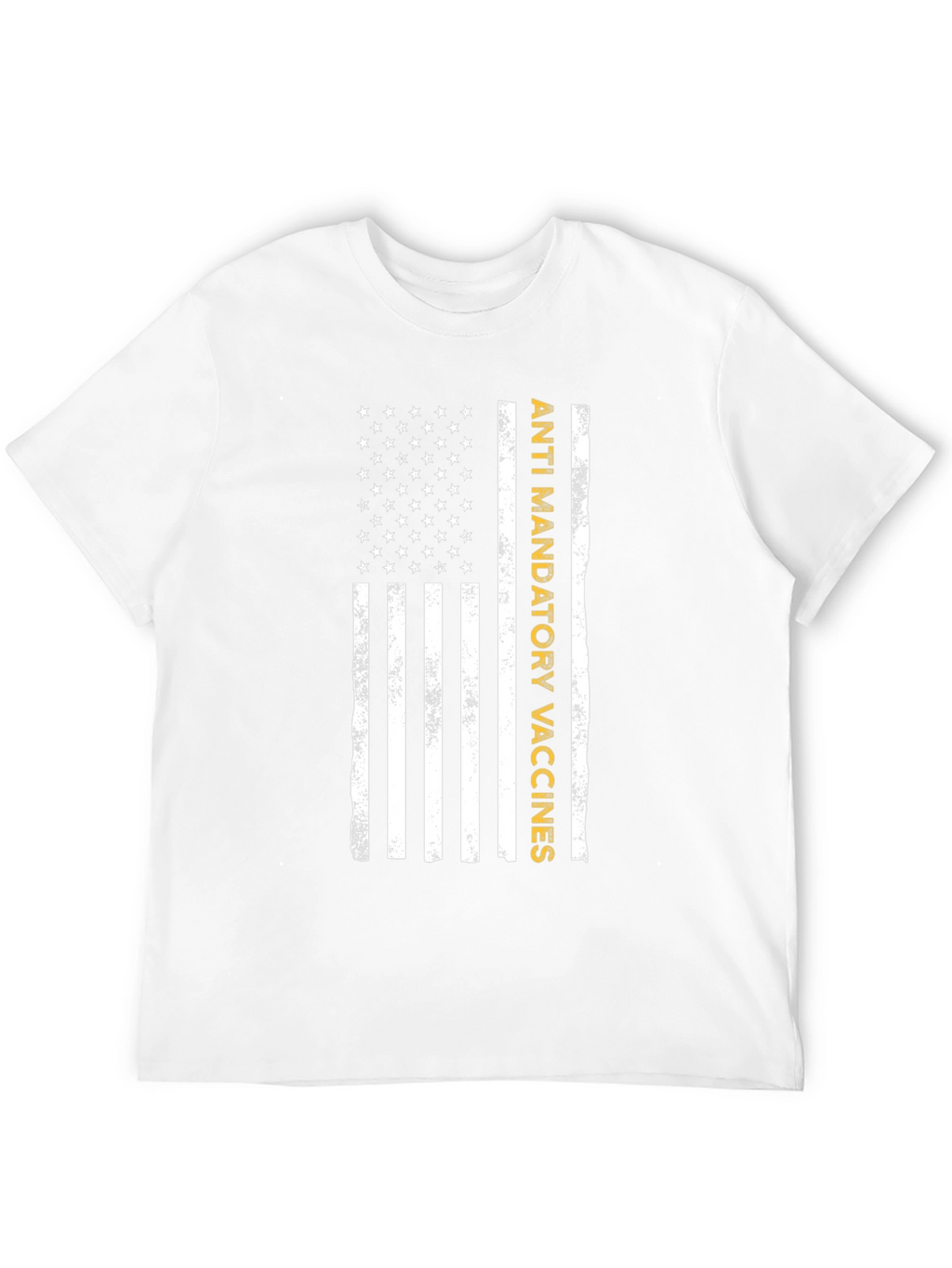 Anti-Mandatory Vaccines American Flag T-Shirt