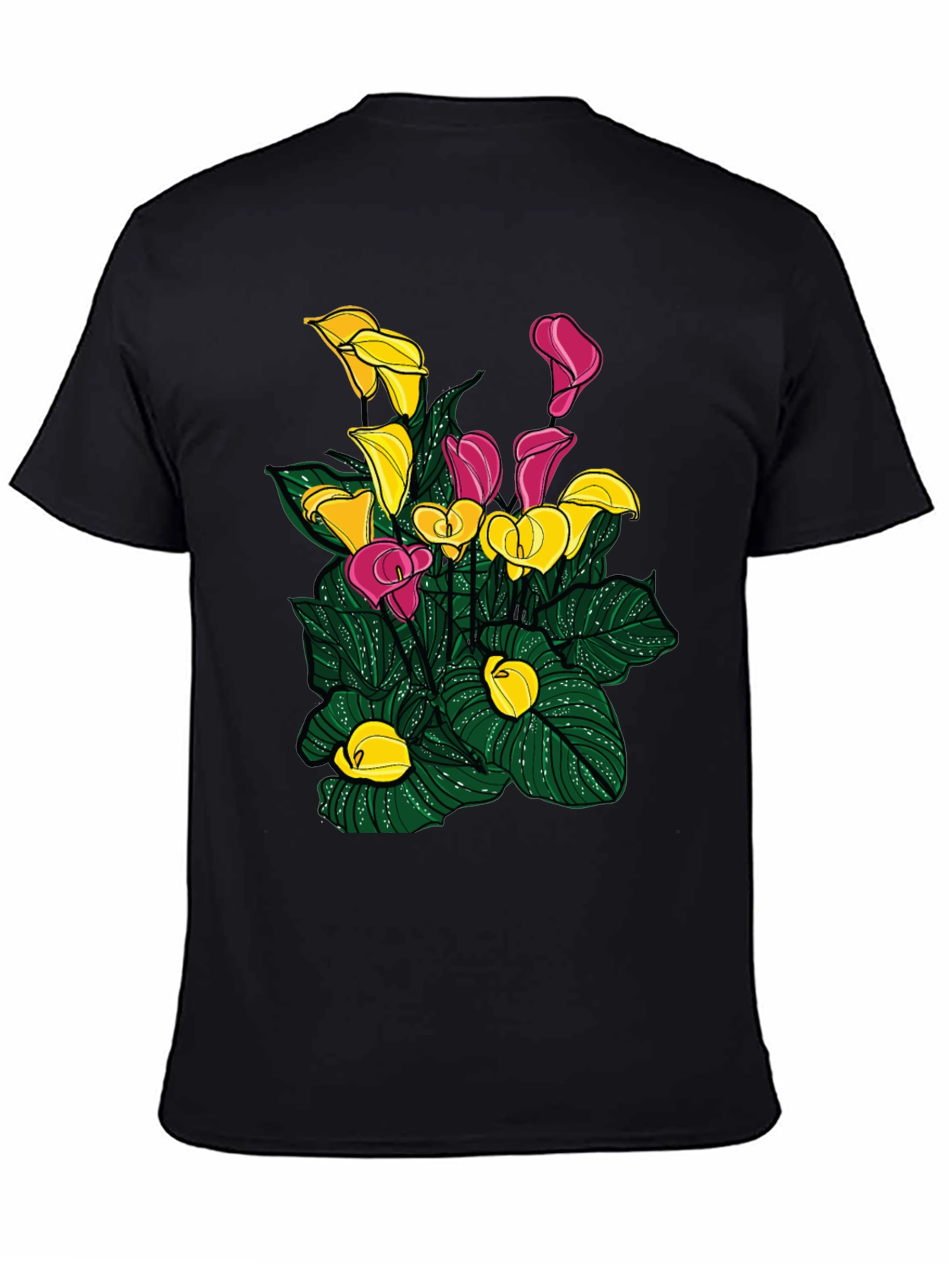 Calla Lily Graphic T-Shirt - Unique Floral Design