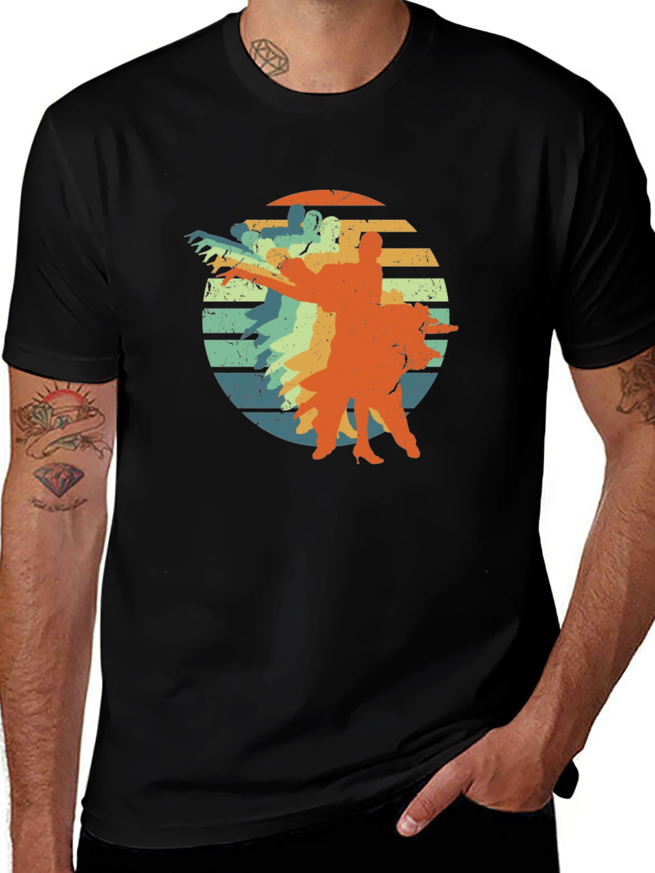 Retro Dance T-Shirt - Vintage Style Apparel