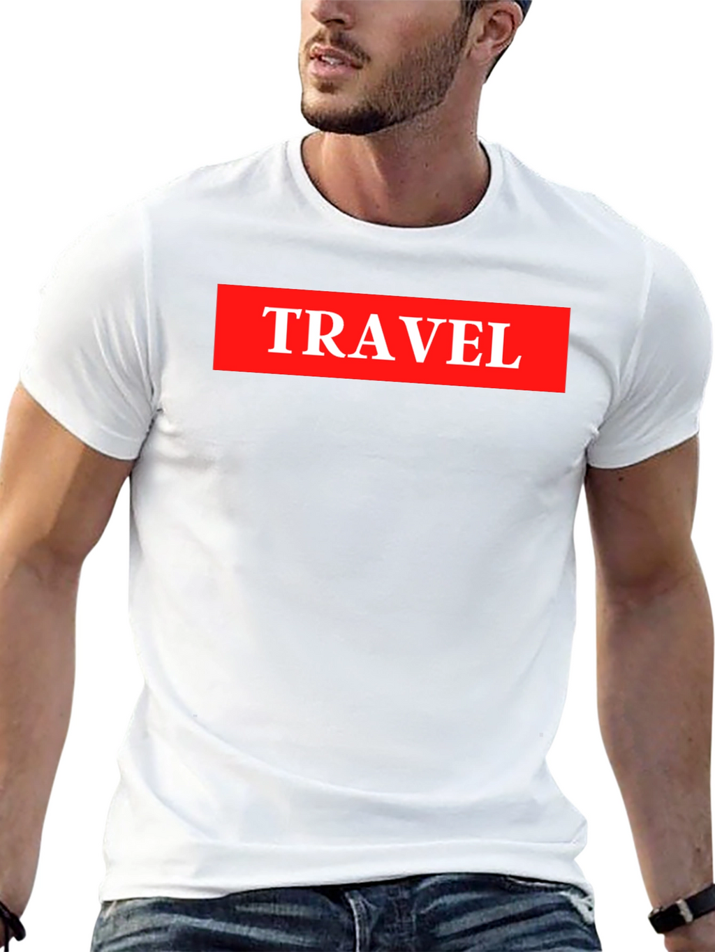 Travel Graphic Tee - Adventure Ready Casual Black T-Shirt
