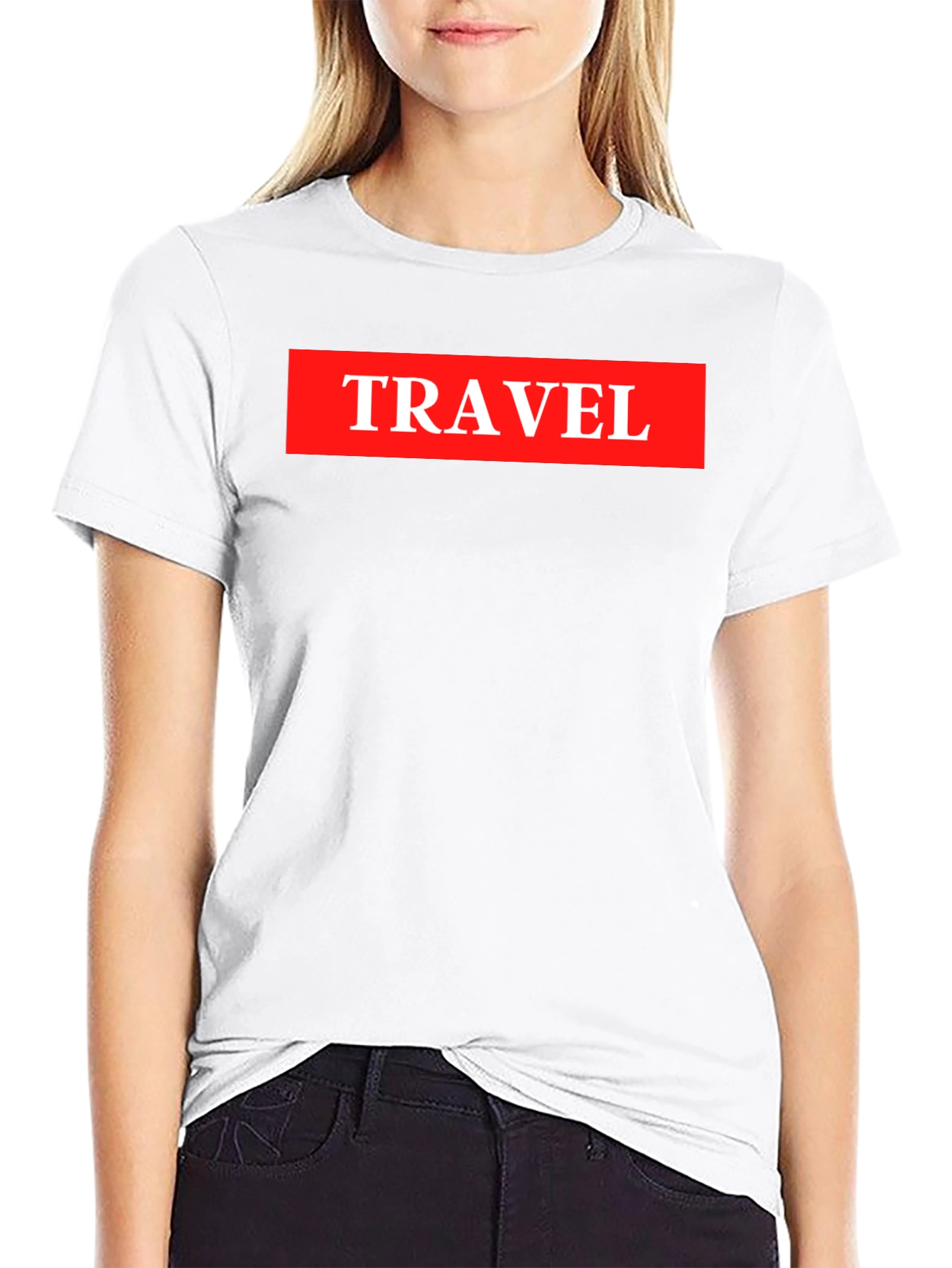 Travel Graphic Tee - Adventure Ready Casual Black T-Shirt