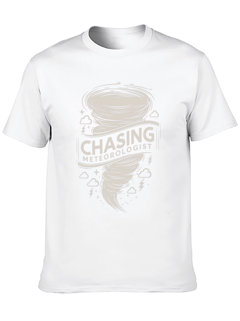 Chasing Meteorologist Tornado Graphic T-Shirt
