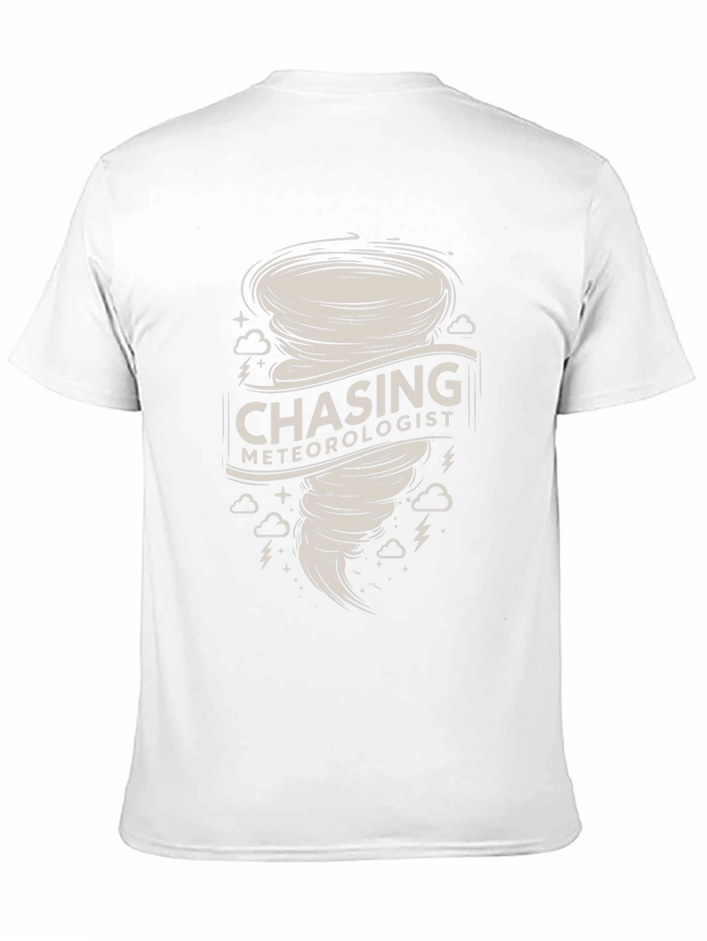 Chasing Meteorologist Tornado Graphic T-Shirt