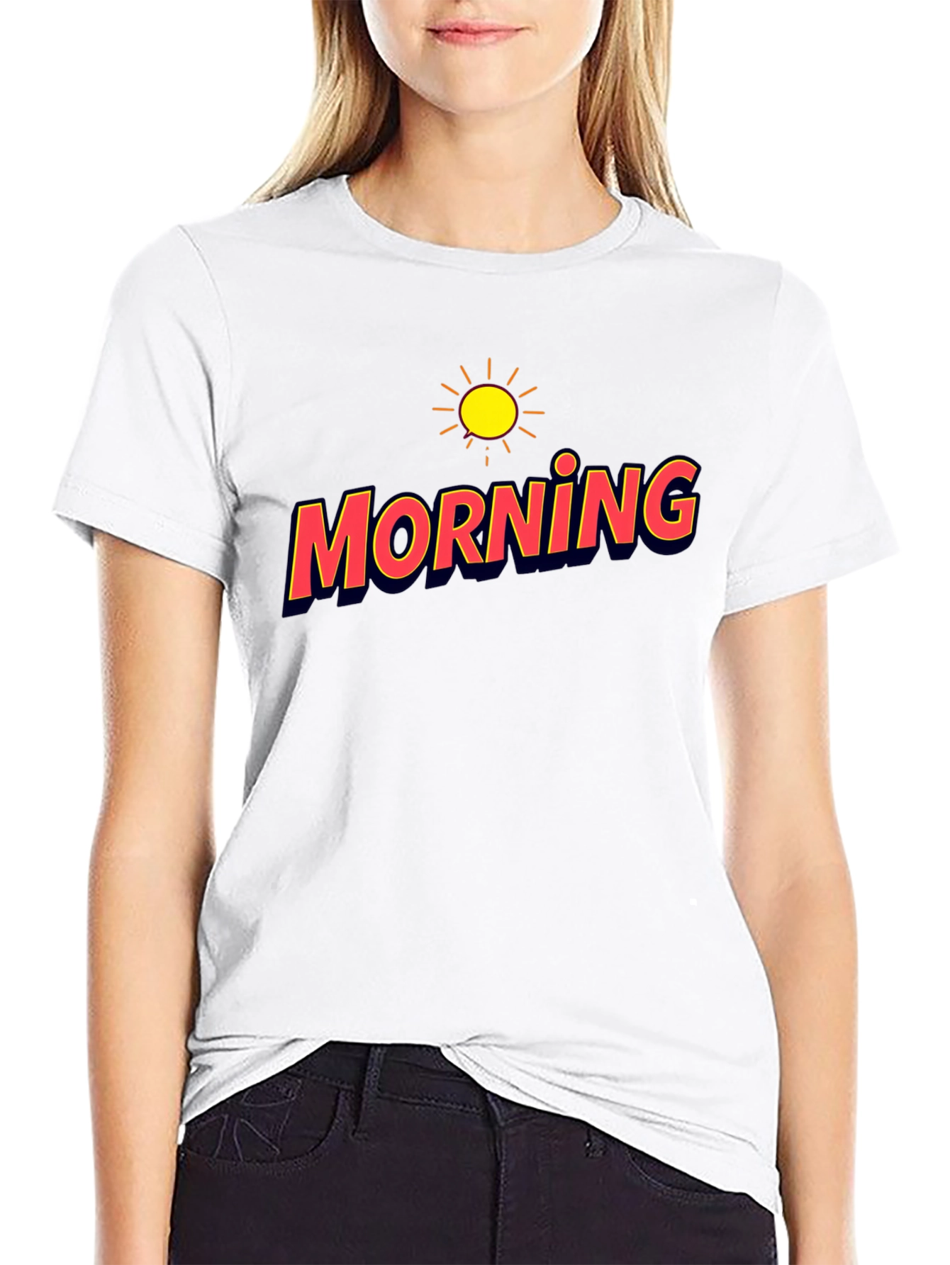 Morning Graphic T-Shirt - Sunshine Tee