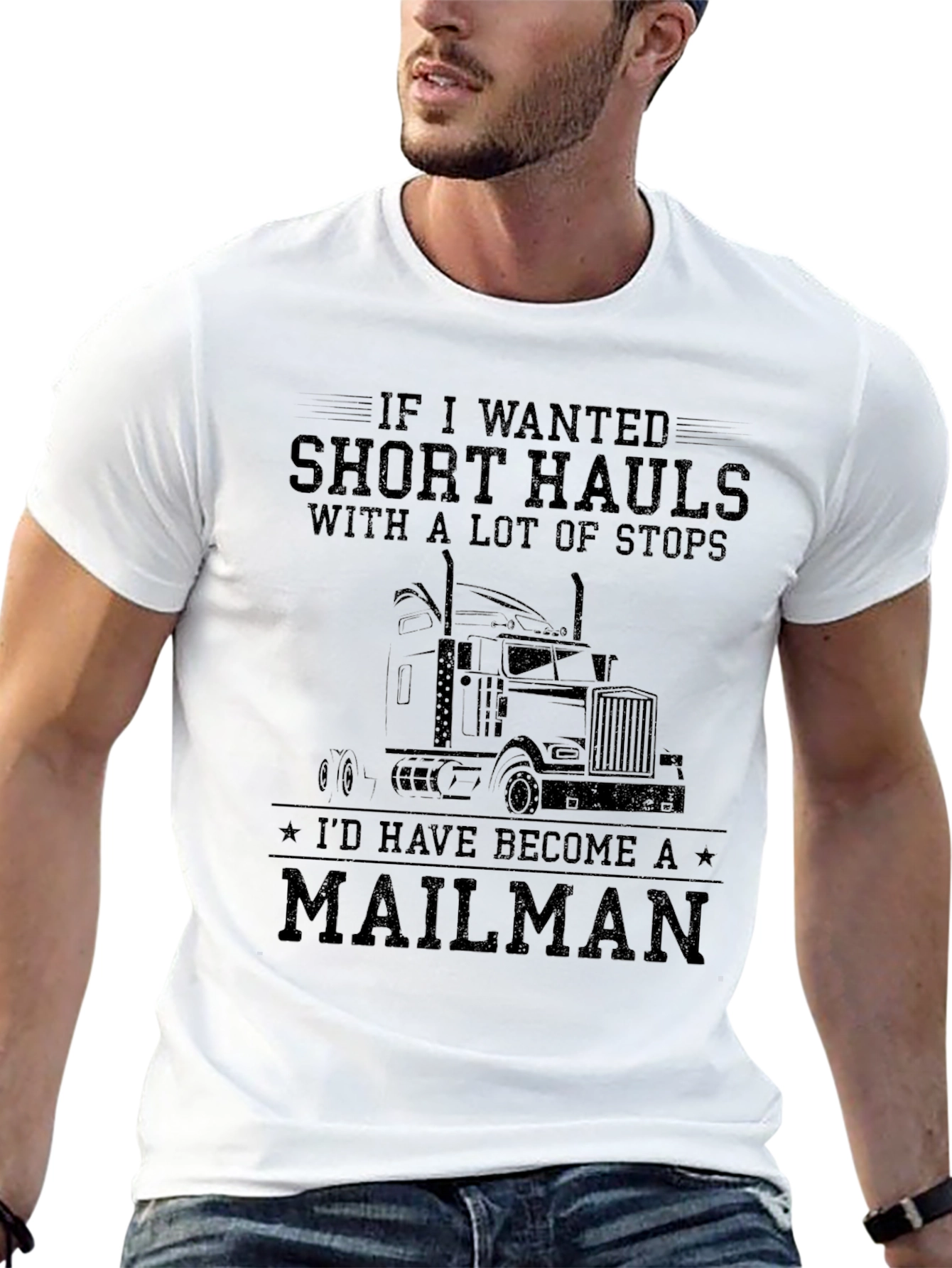 Truckers Short Hauls Graphic T-Shirt