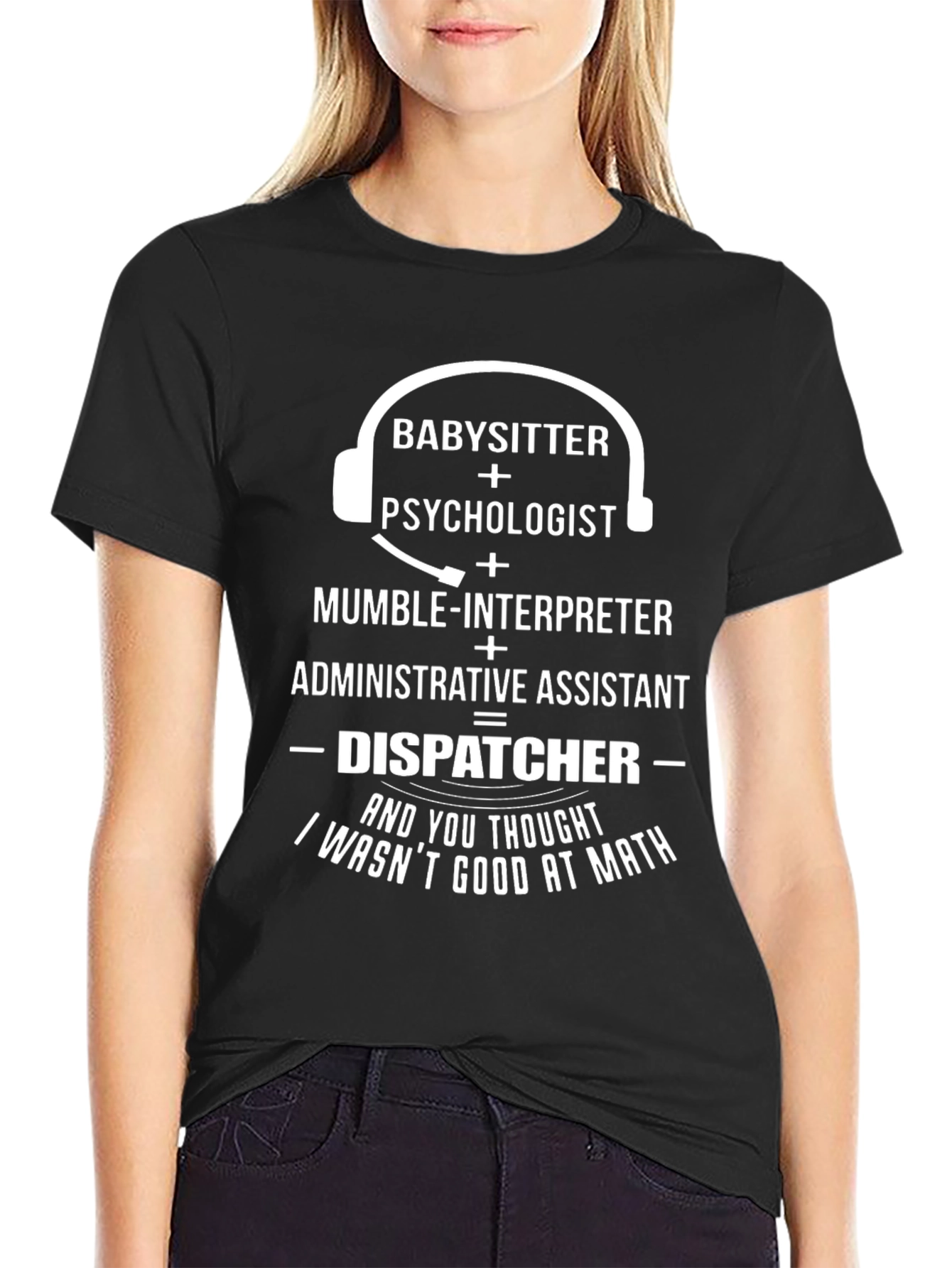 Dispatcher T-Shirt: Math Skills & Humor