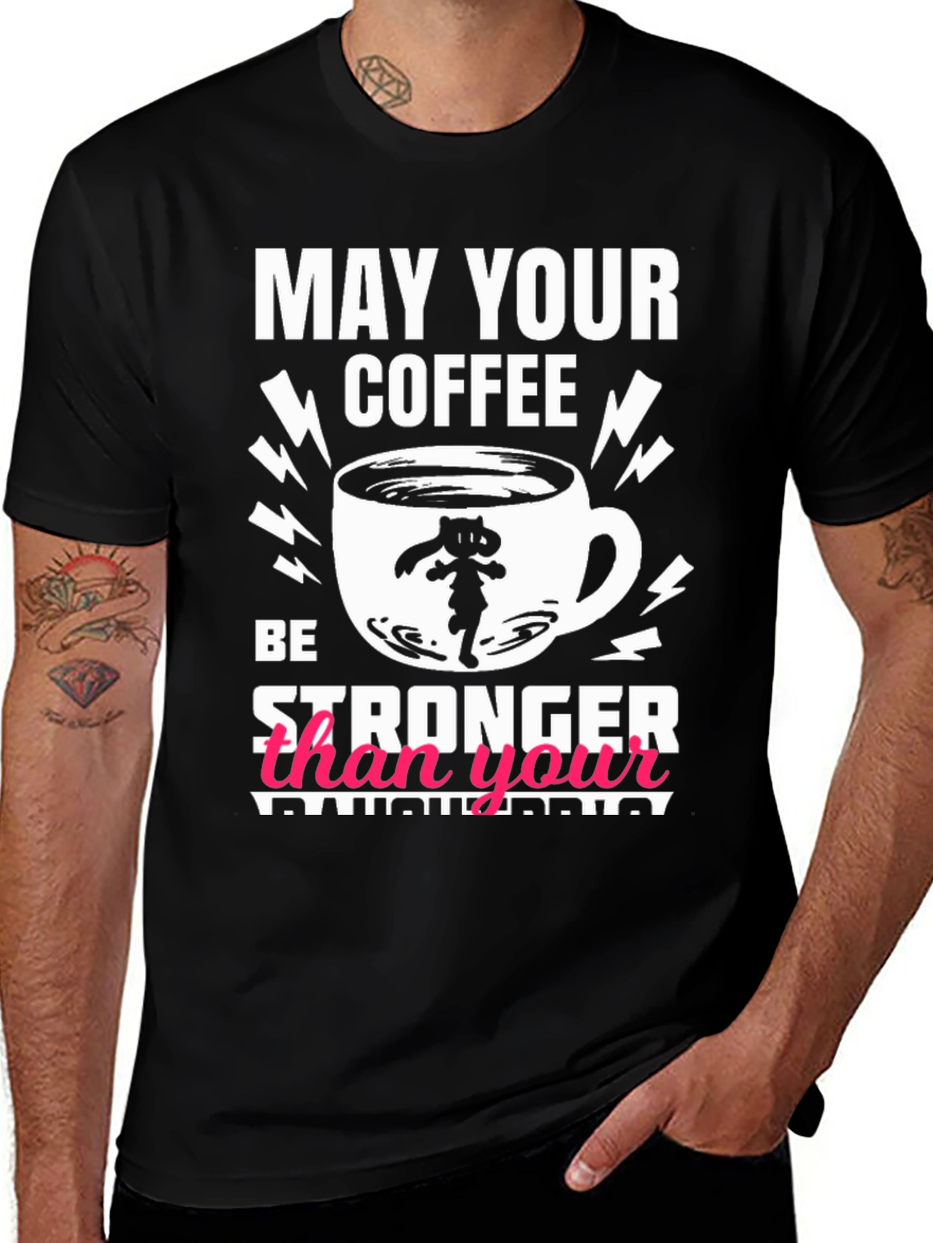 Funny Coffee Lover Graphic T-Shirt