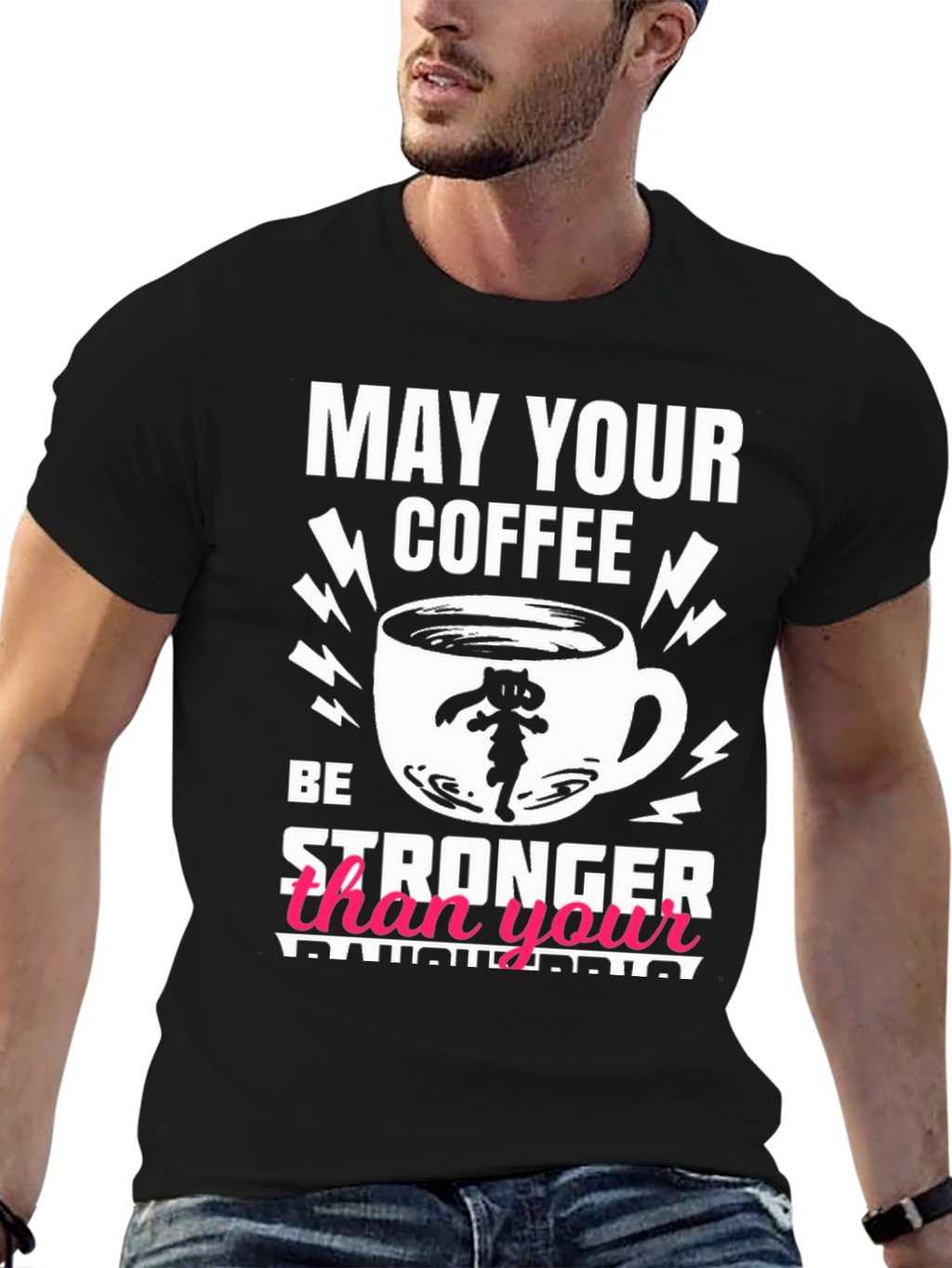Funny Coffee Lover Graphic T-Shirt