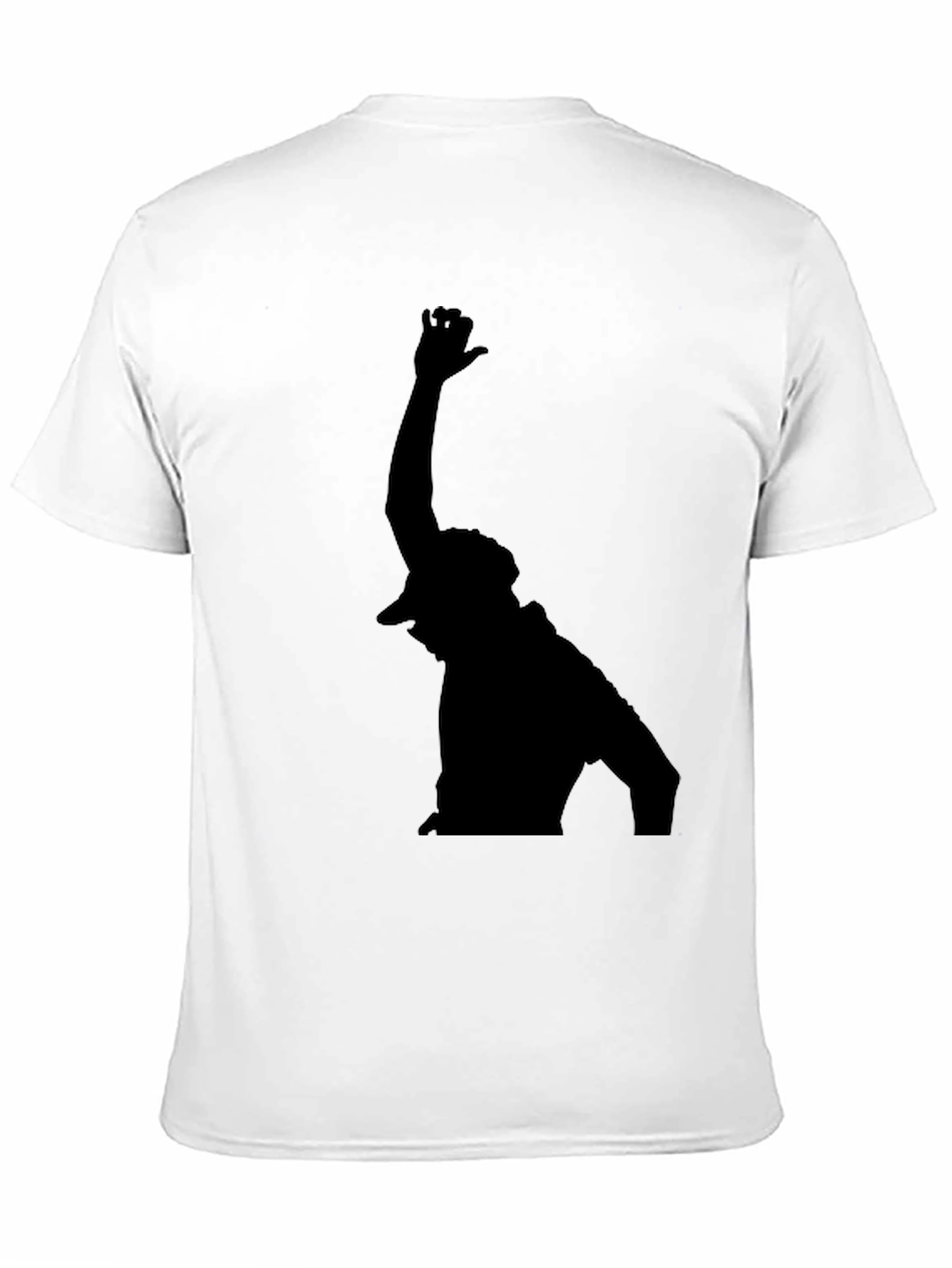 Silhouette Graphic Black T-Shirt - Casual Style