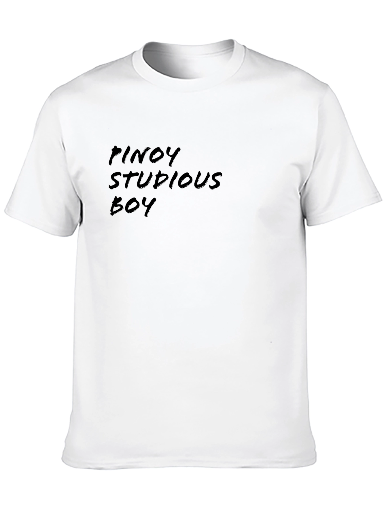 Pinoy Studious Boy T-Shirt - Black