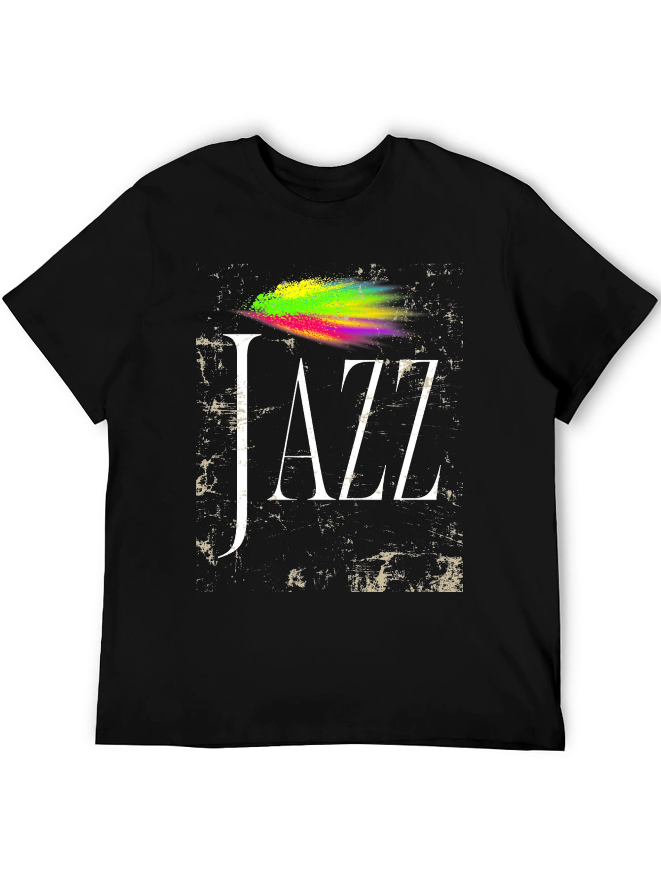 Jazz Music T-Shirt Colorful Graphic Tee