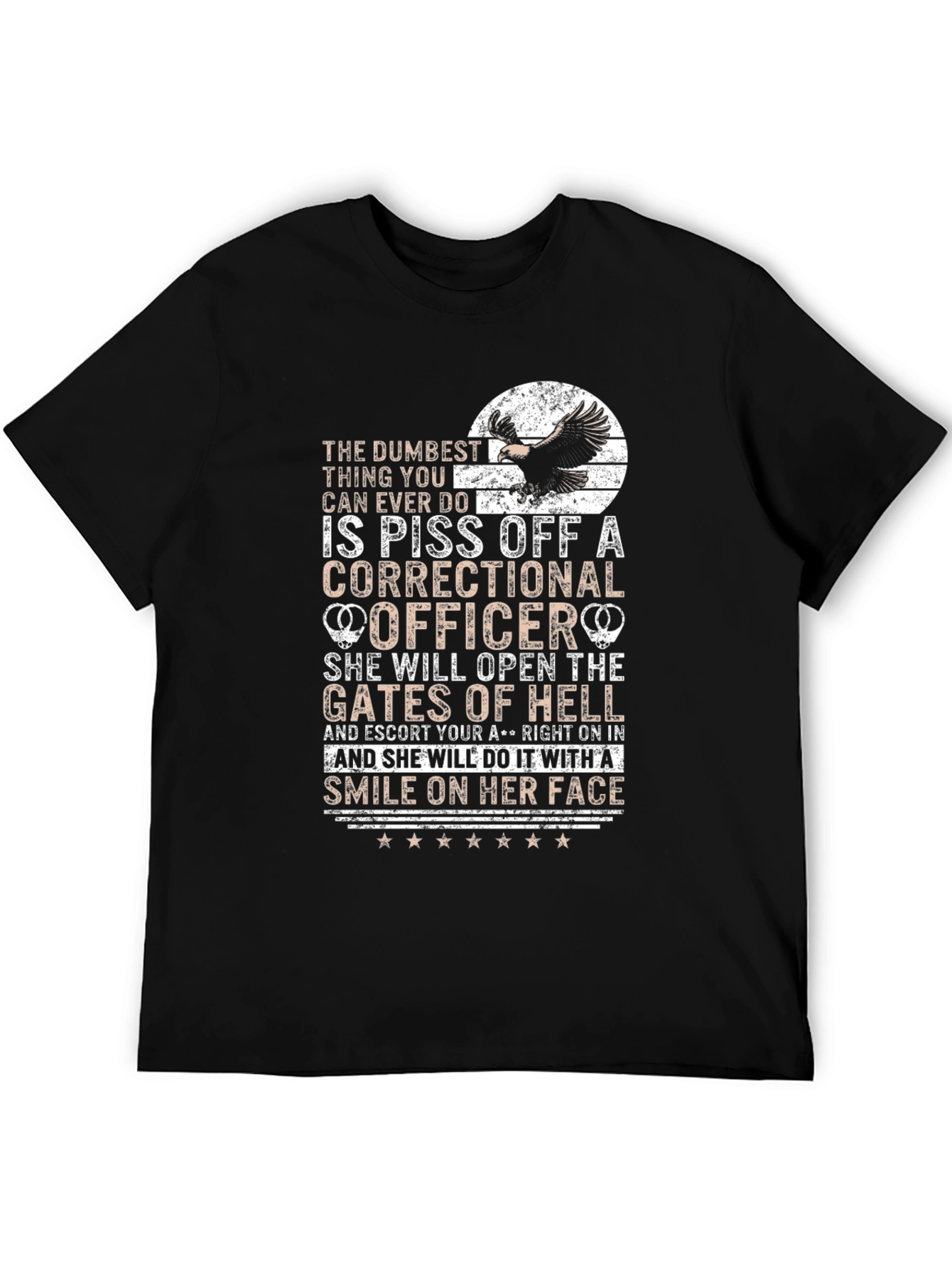 Correctional Officer T-Shirt: Gates of Hell