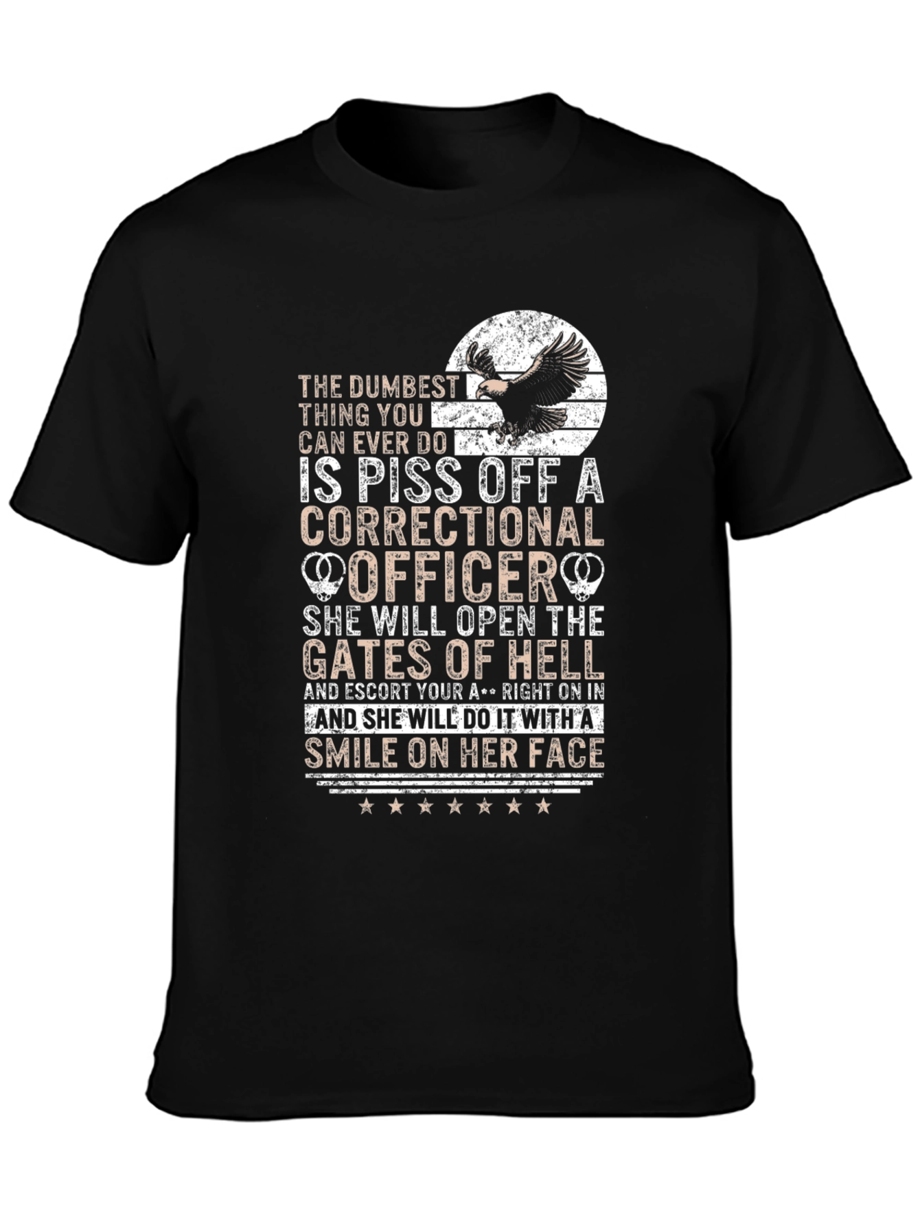 Correctional Officer T-Shirt: Gates of Hell