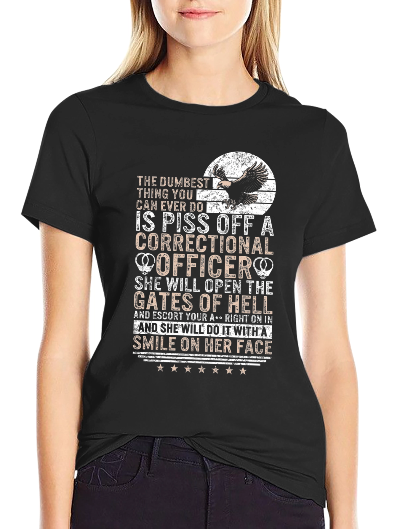 Correctional Officer T-Shirt: Gates of Hell