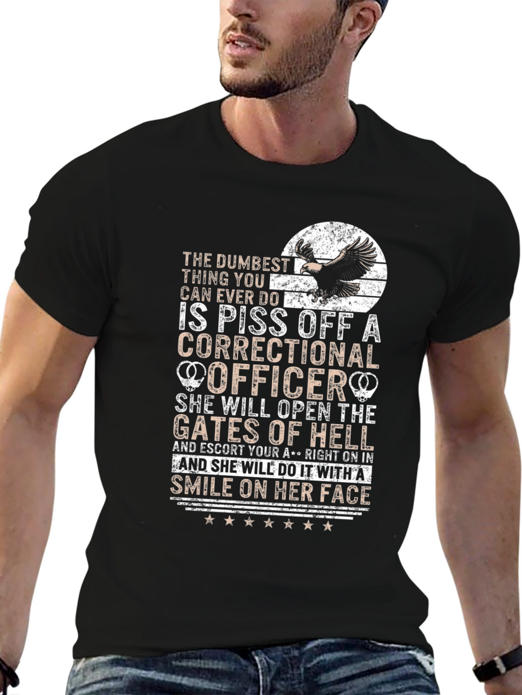 Correctional Officer T-Shirt: Gates of Hell