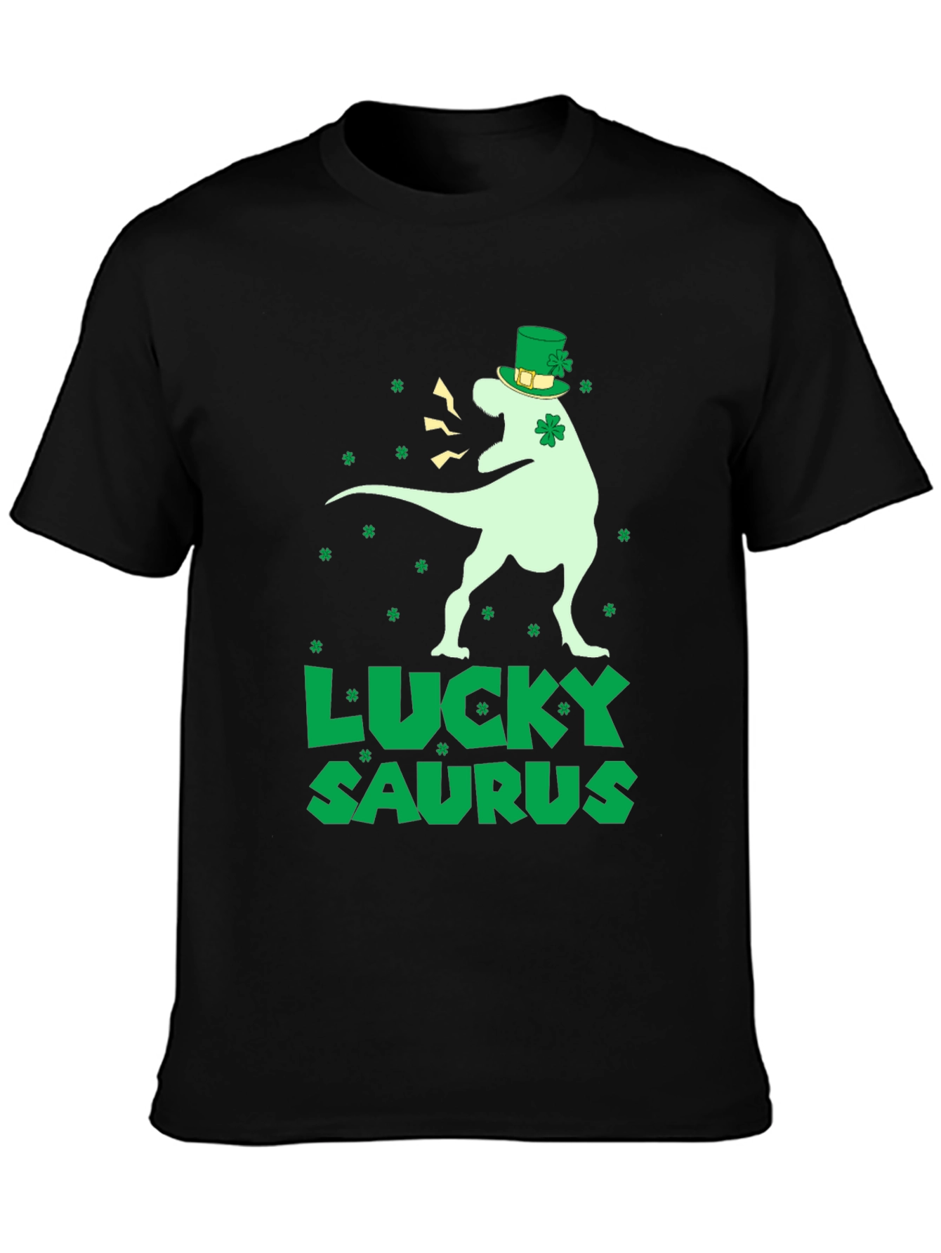 Lucky Saurus St Patricks Day T-Shirt