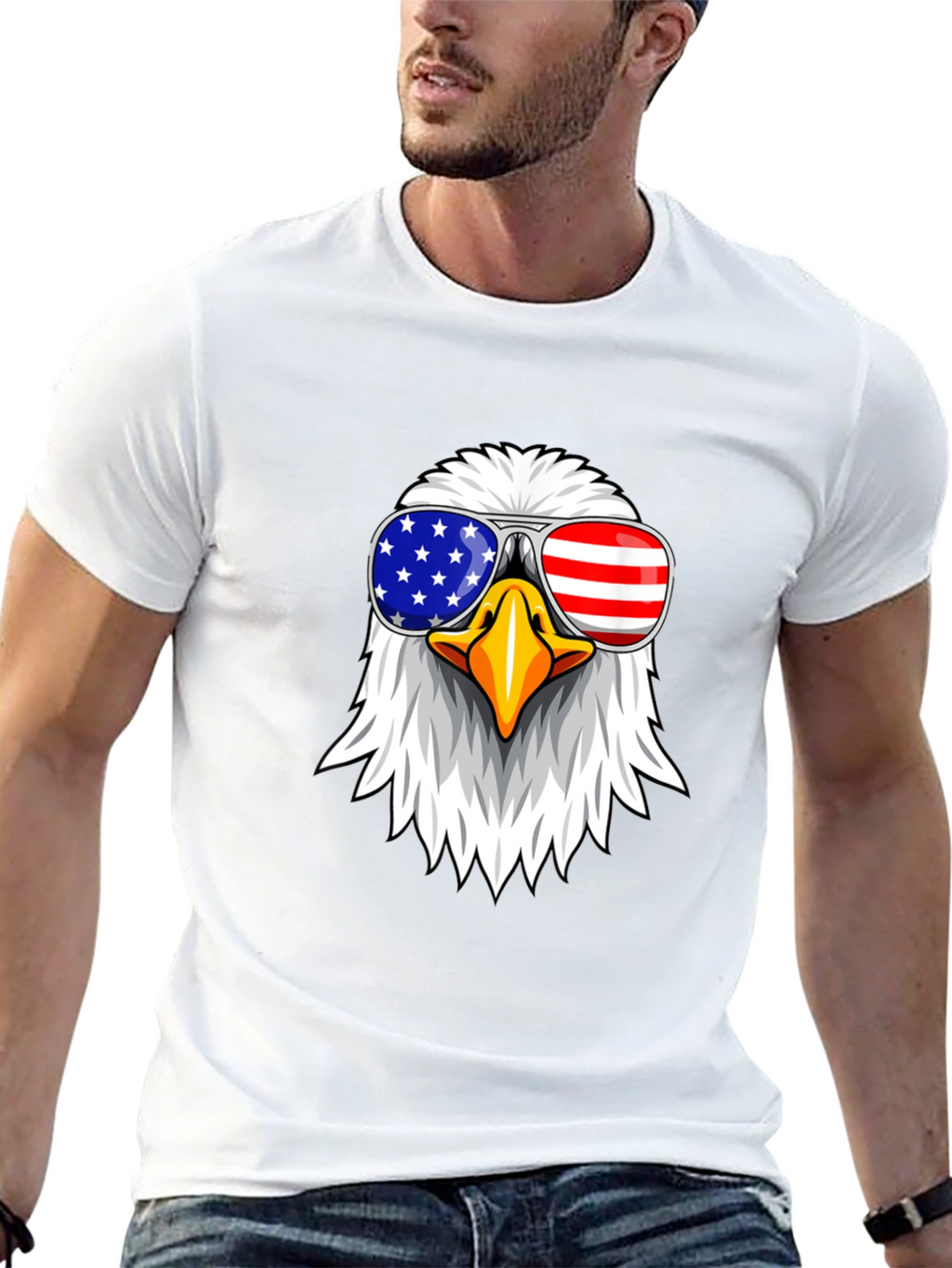 Patriotic Eagle T-Shirt